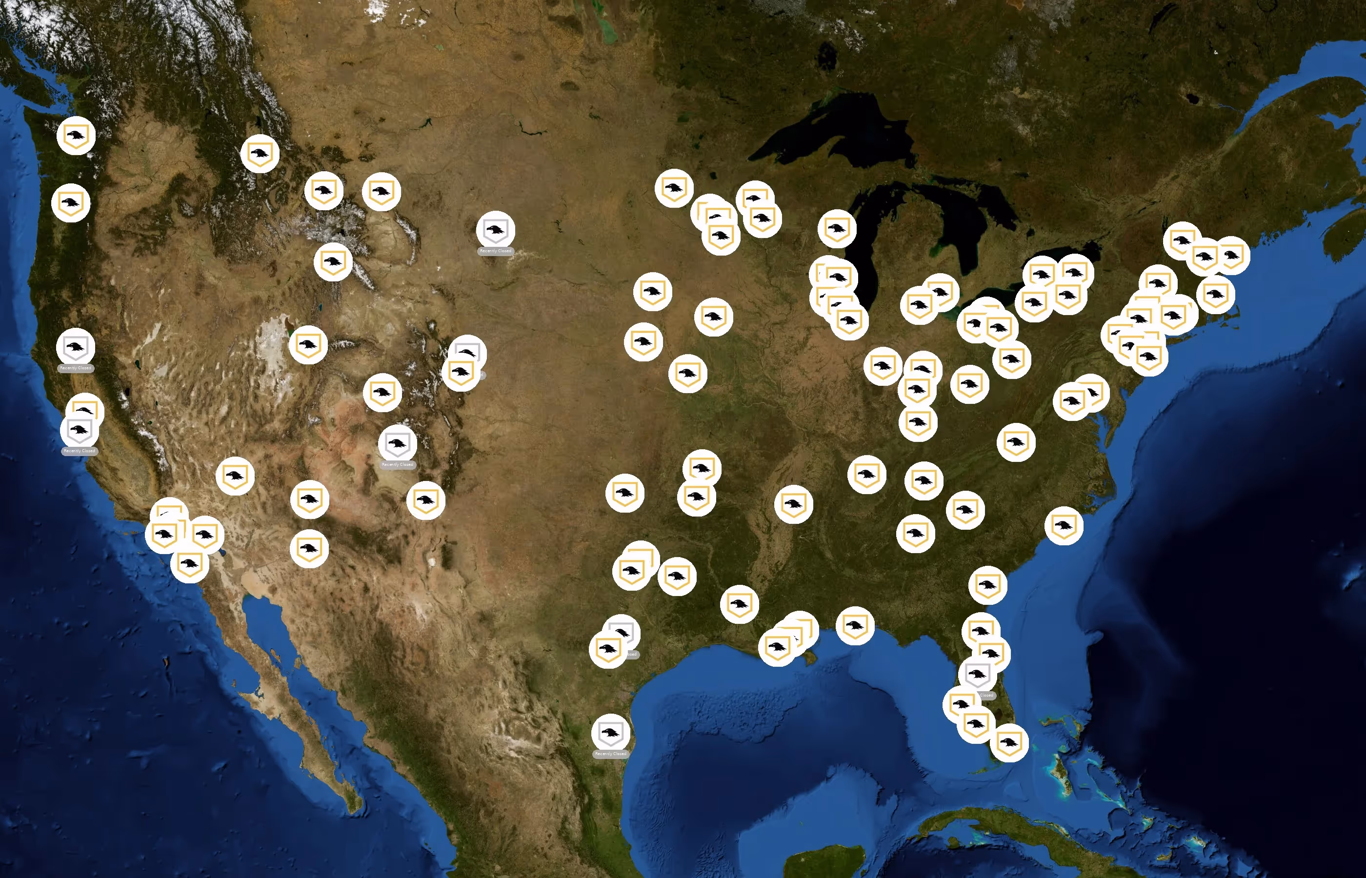 EagleRider state distribution