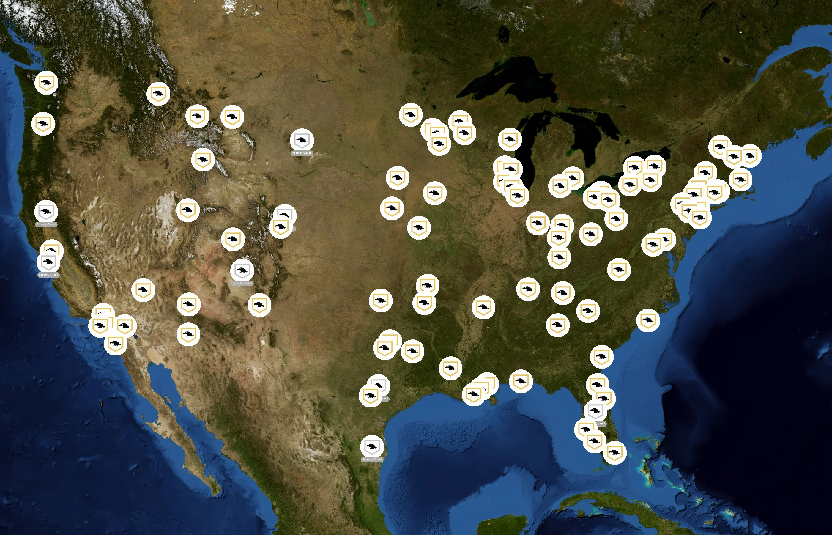 EagleRider state distribution