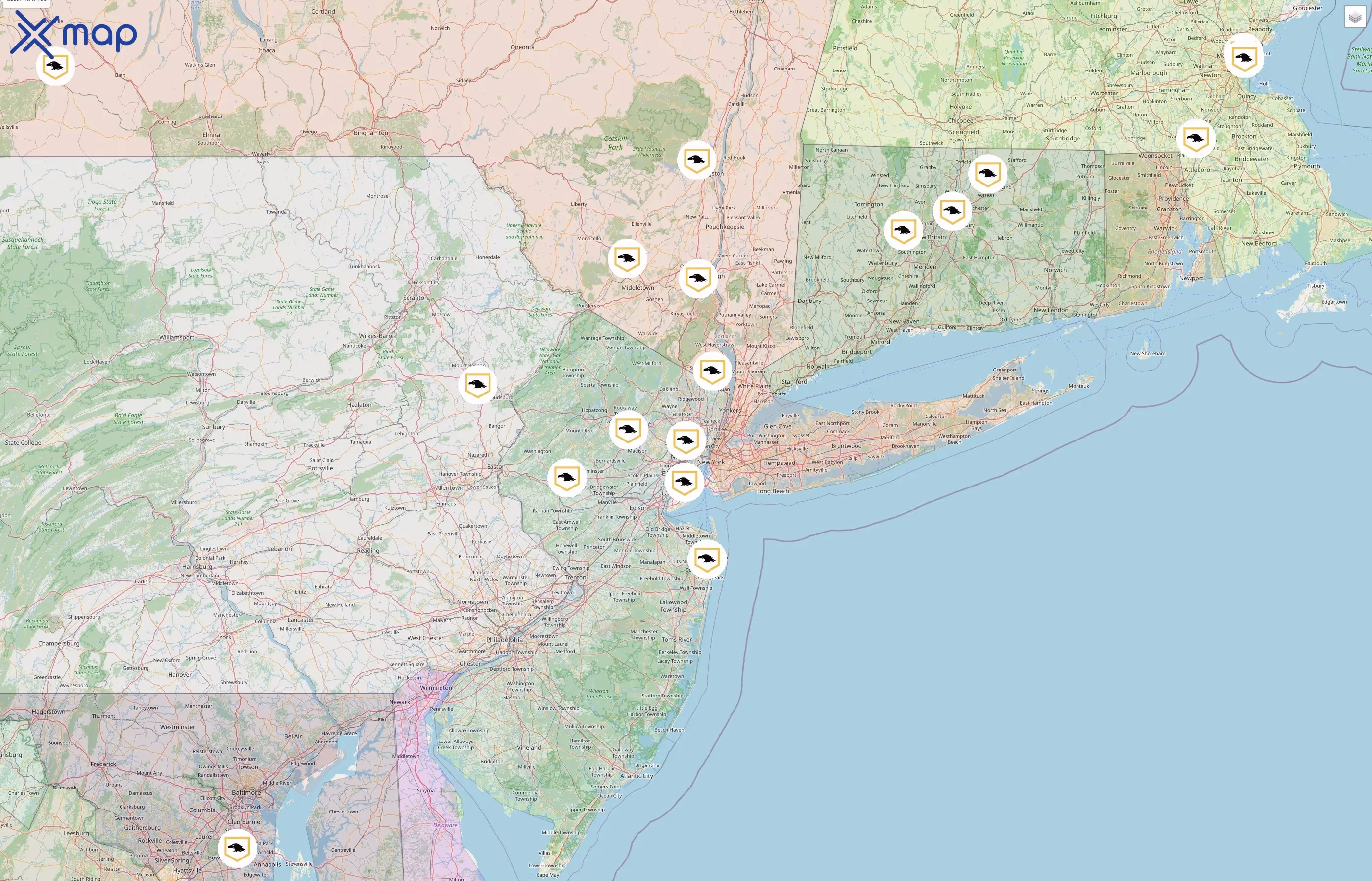 EagleRider street hotspots