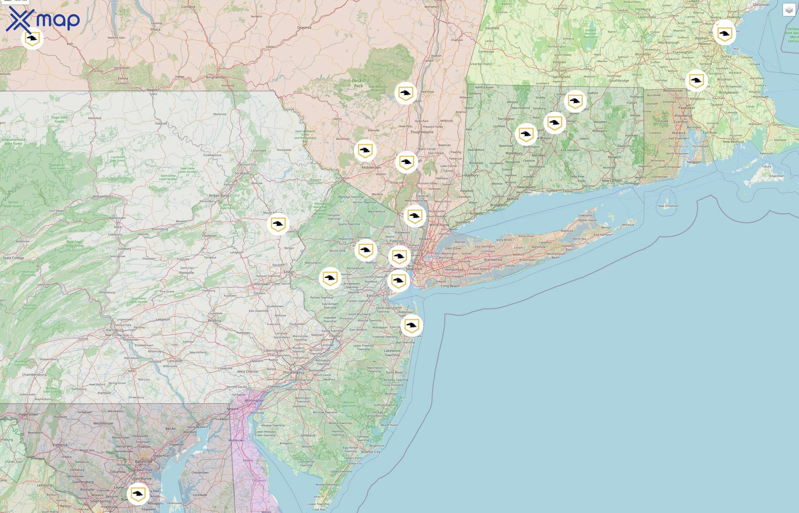 EagleRider street hotspots