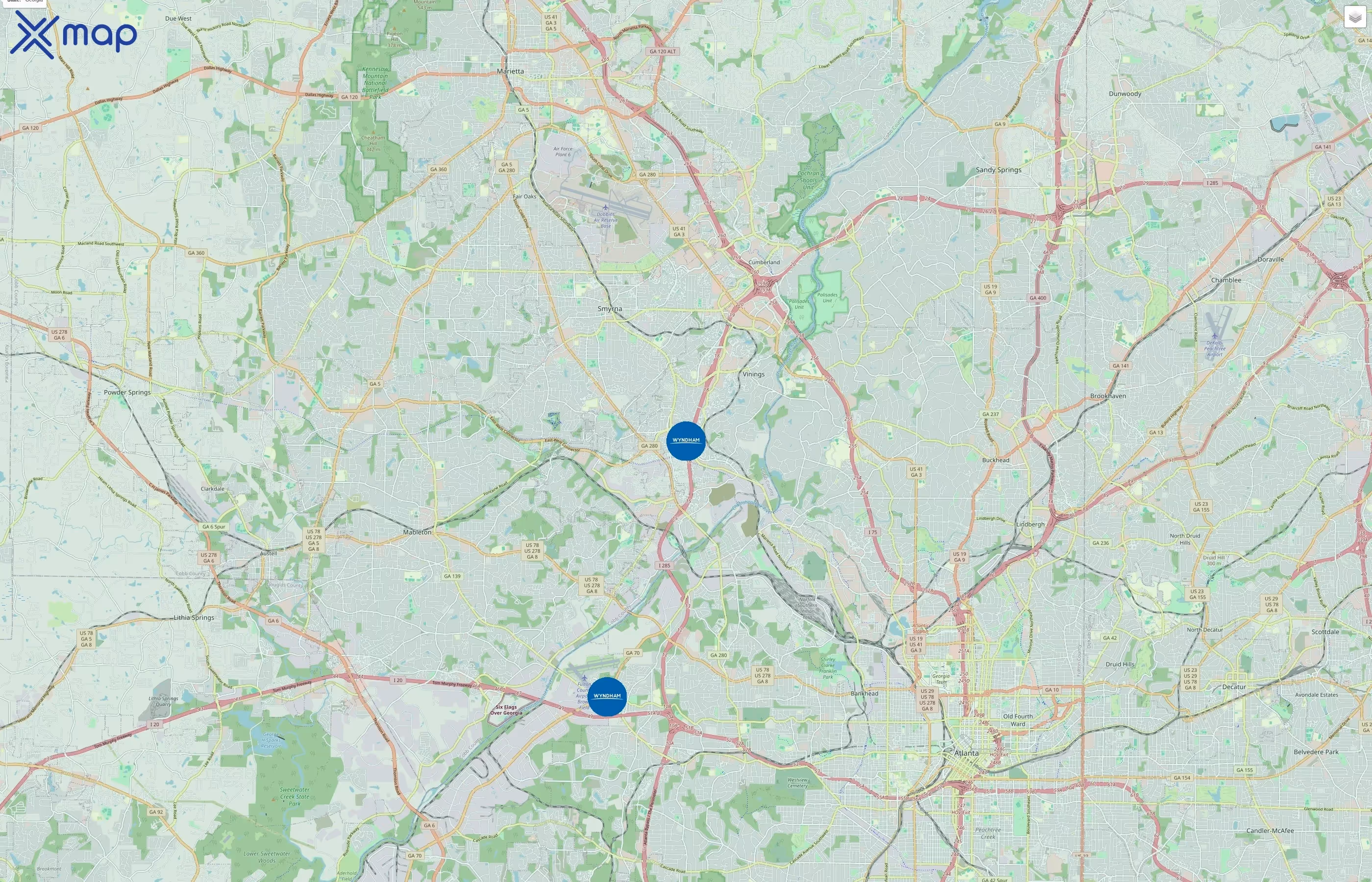 Days Inn traffic data