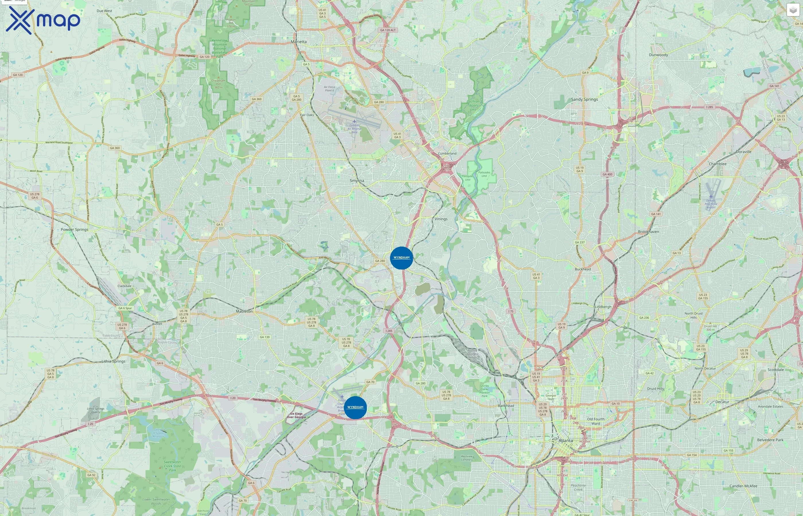 Days Inn traffic data
