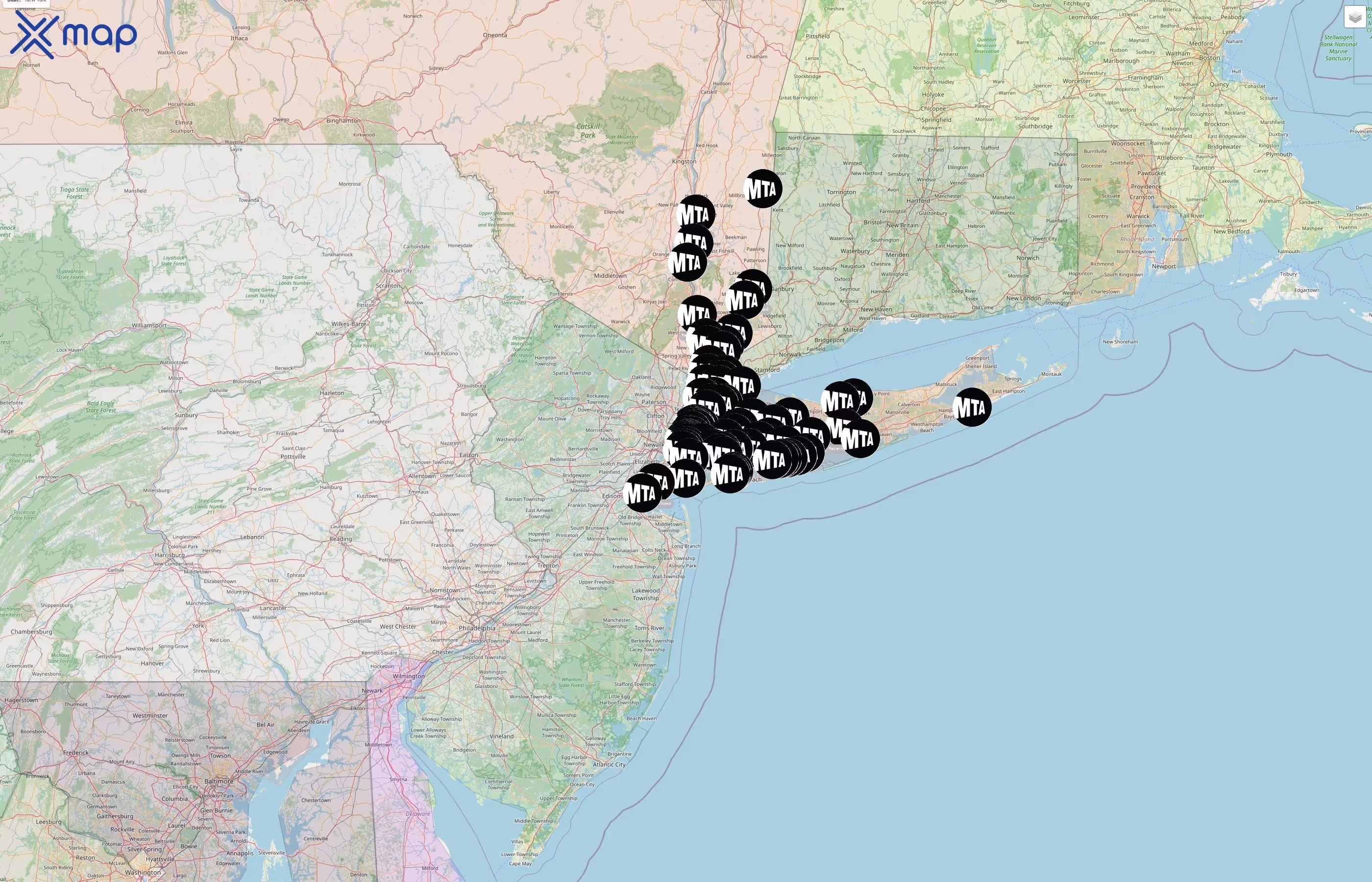 Metropolitan Transportation Authority street hotspots