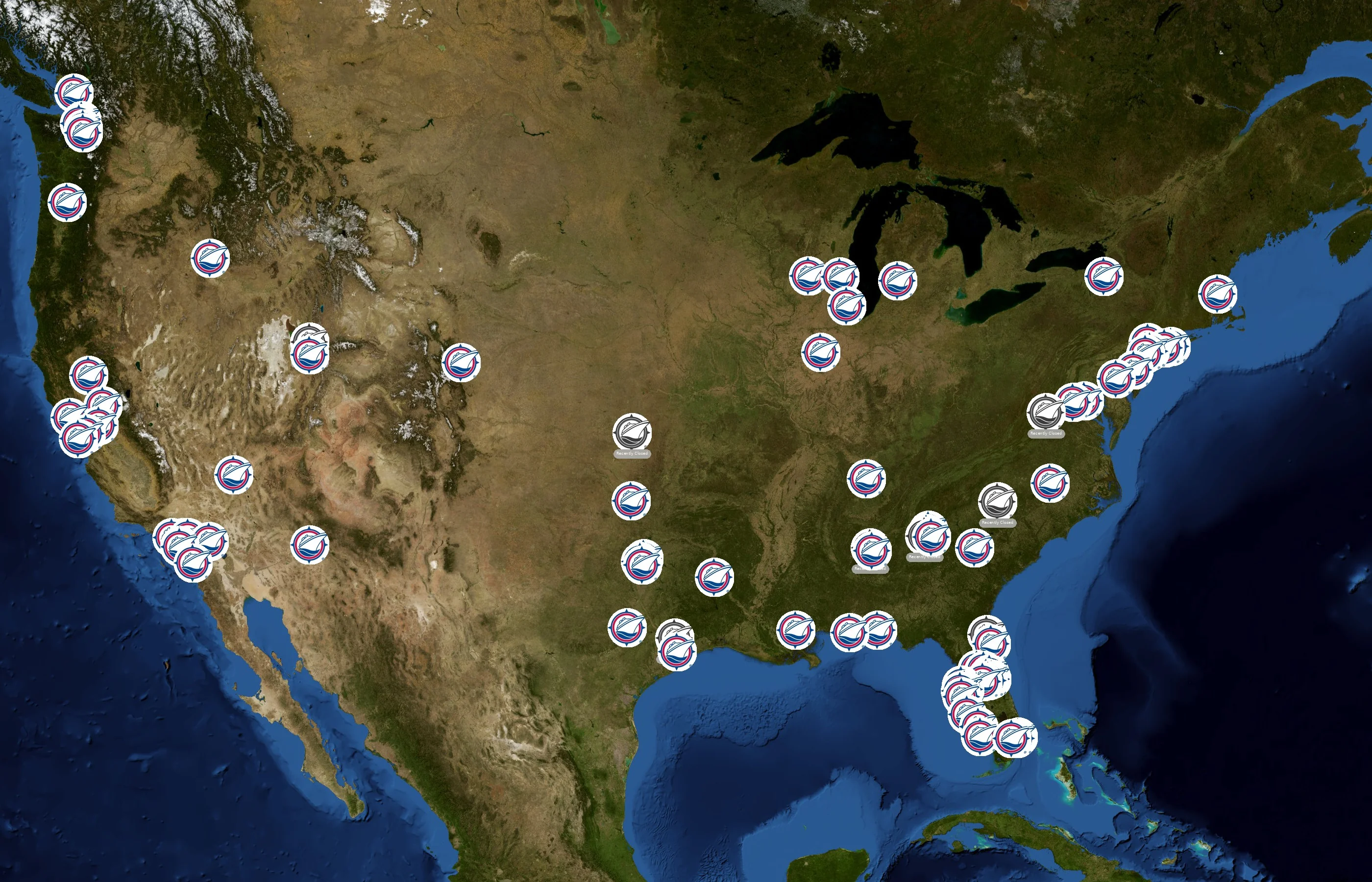 Expedia Cruises state distribution