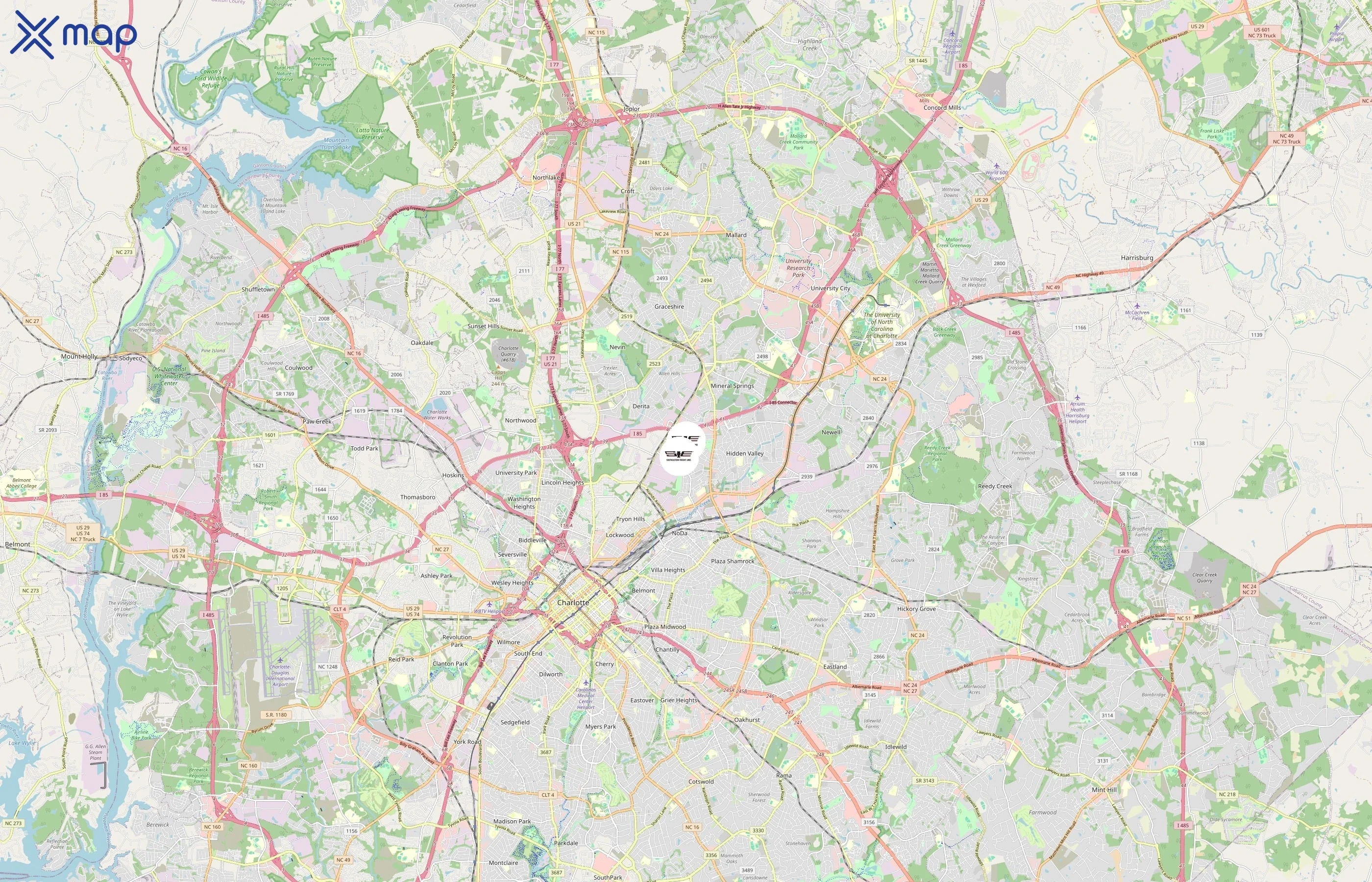 Southeastern Freight Lines area coverage