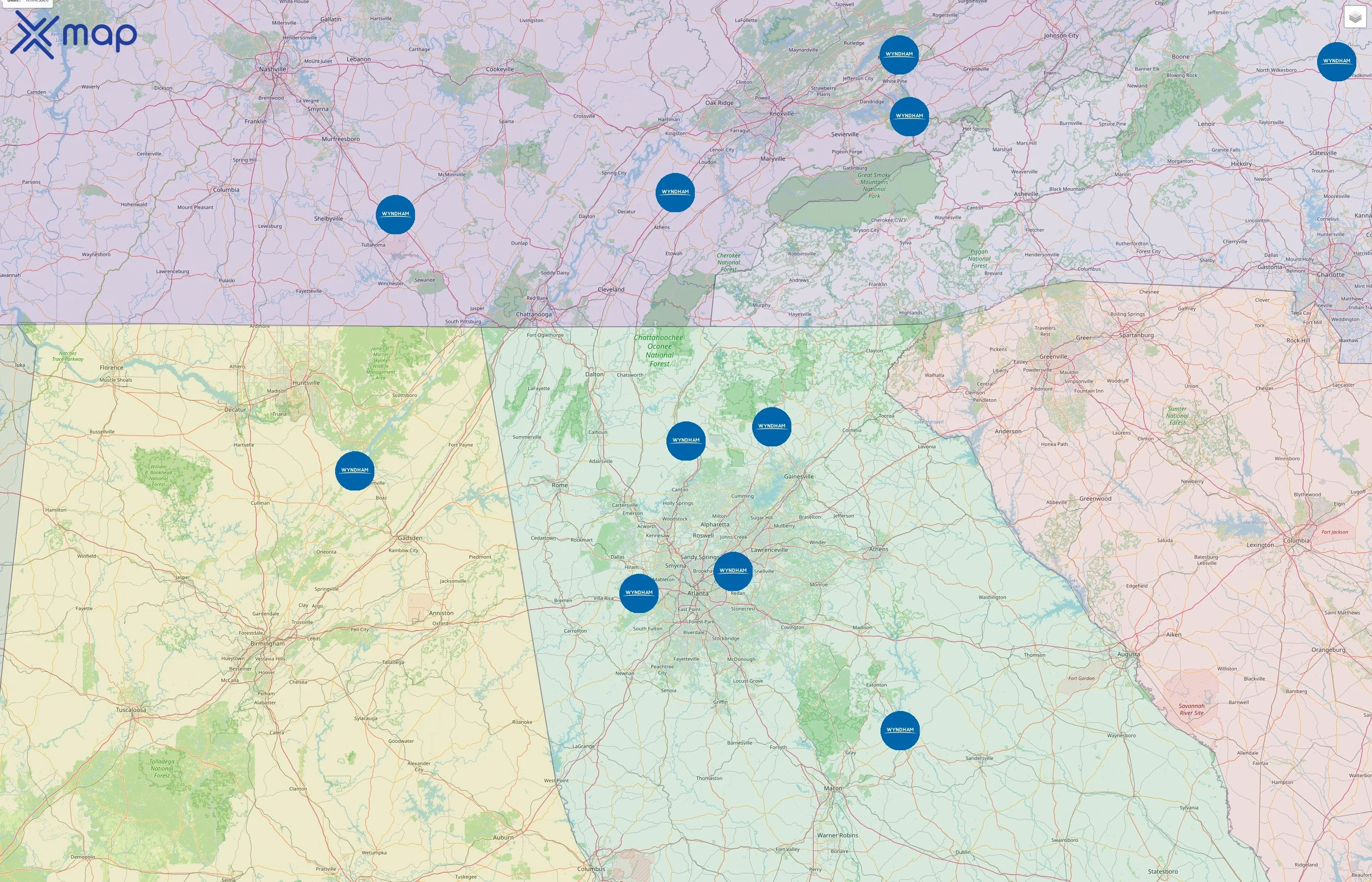 Super 8 street hotspots