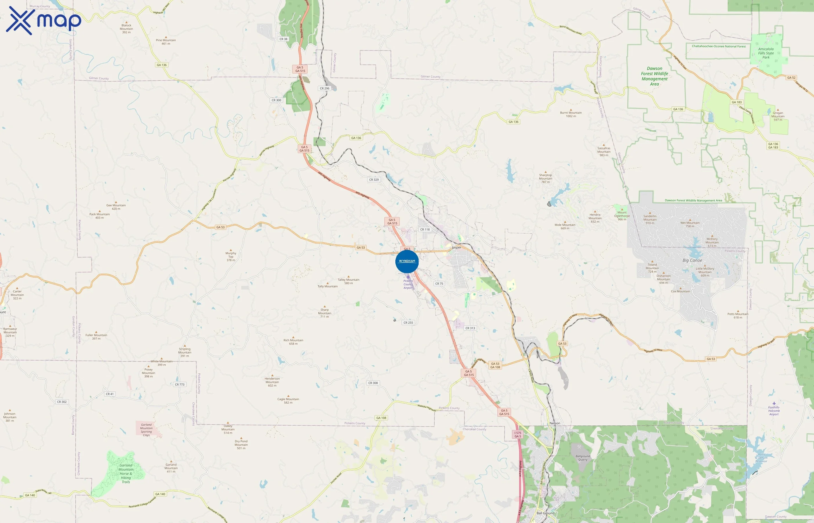 Super 8 area coverage