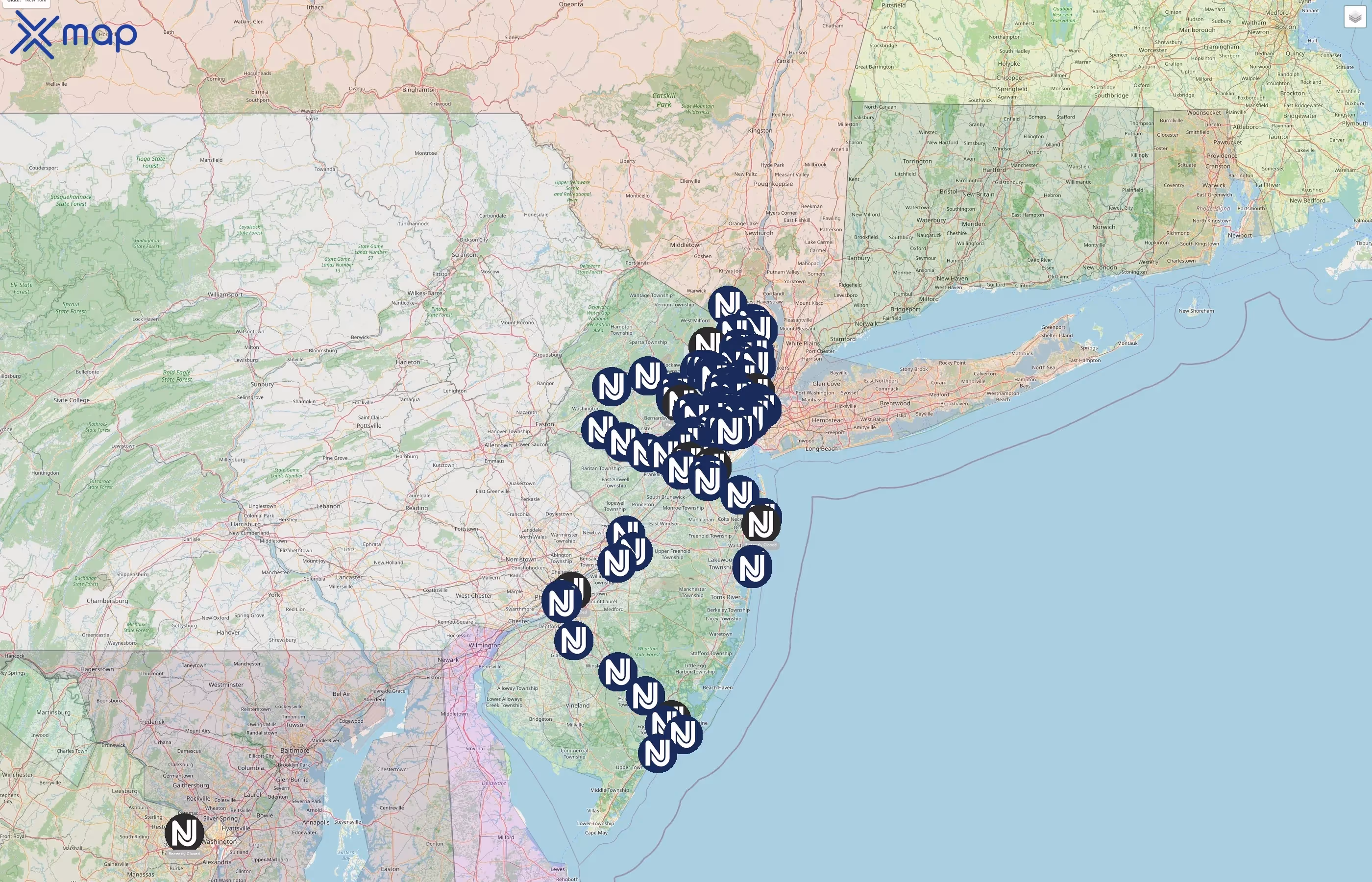 NJ Transit street hotspots