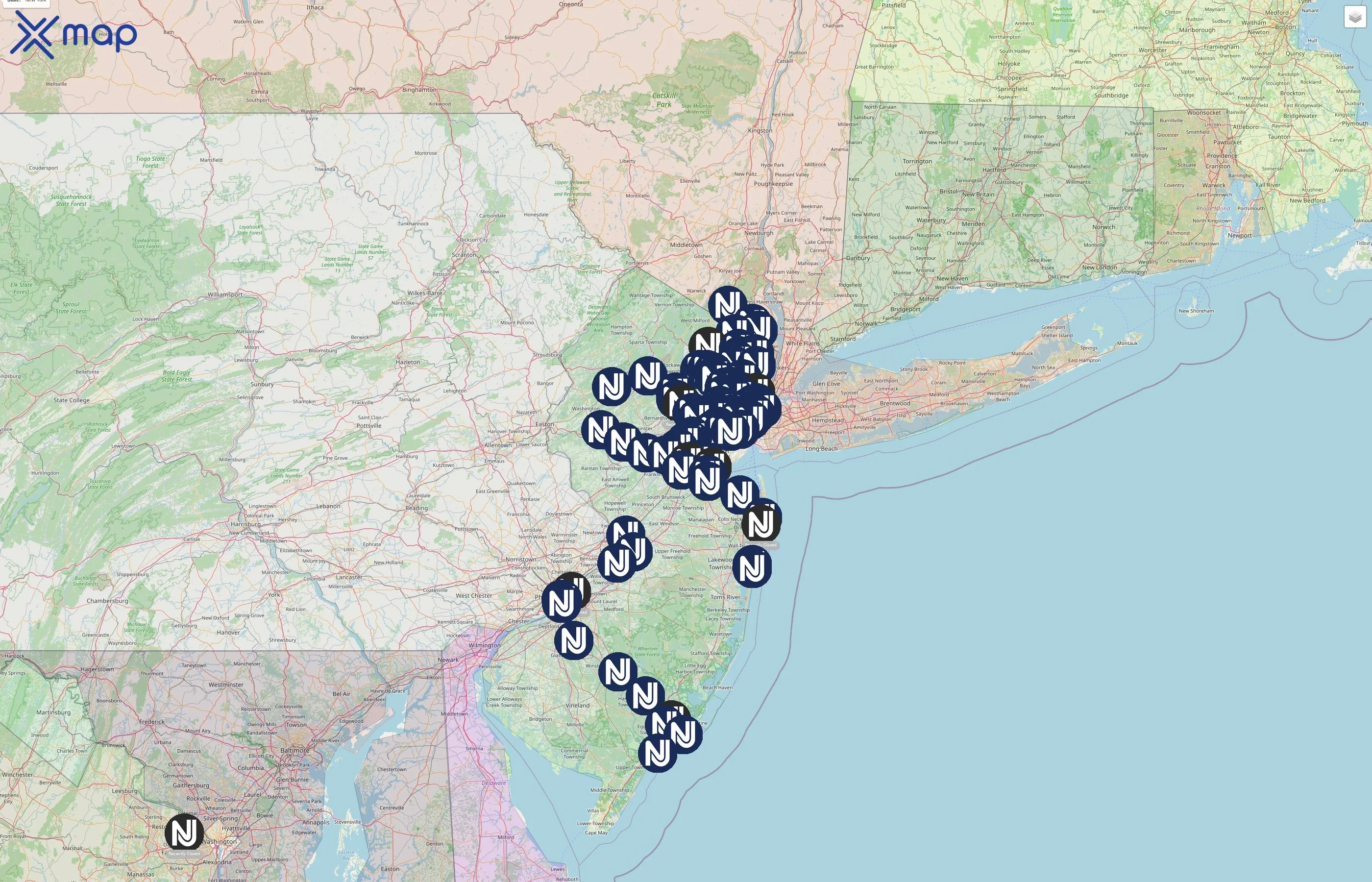 NJ Transit street hotspots
