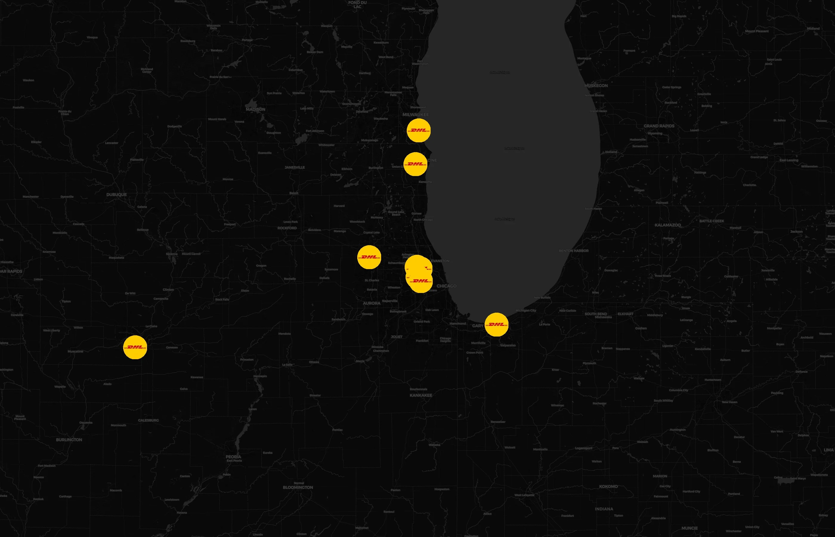 DHL city distribution