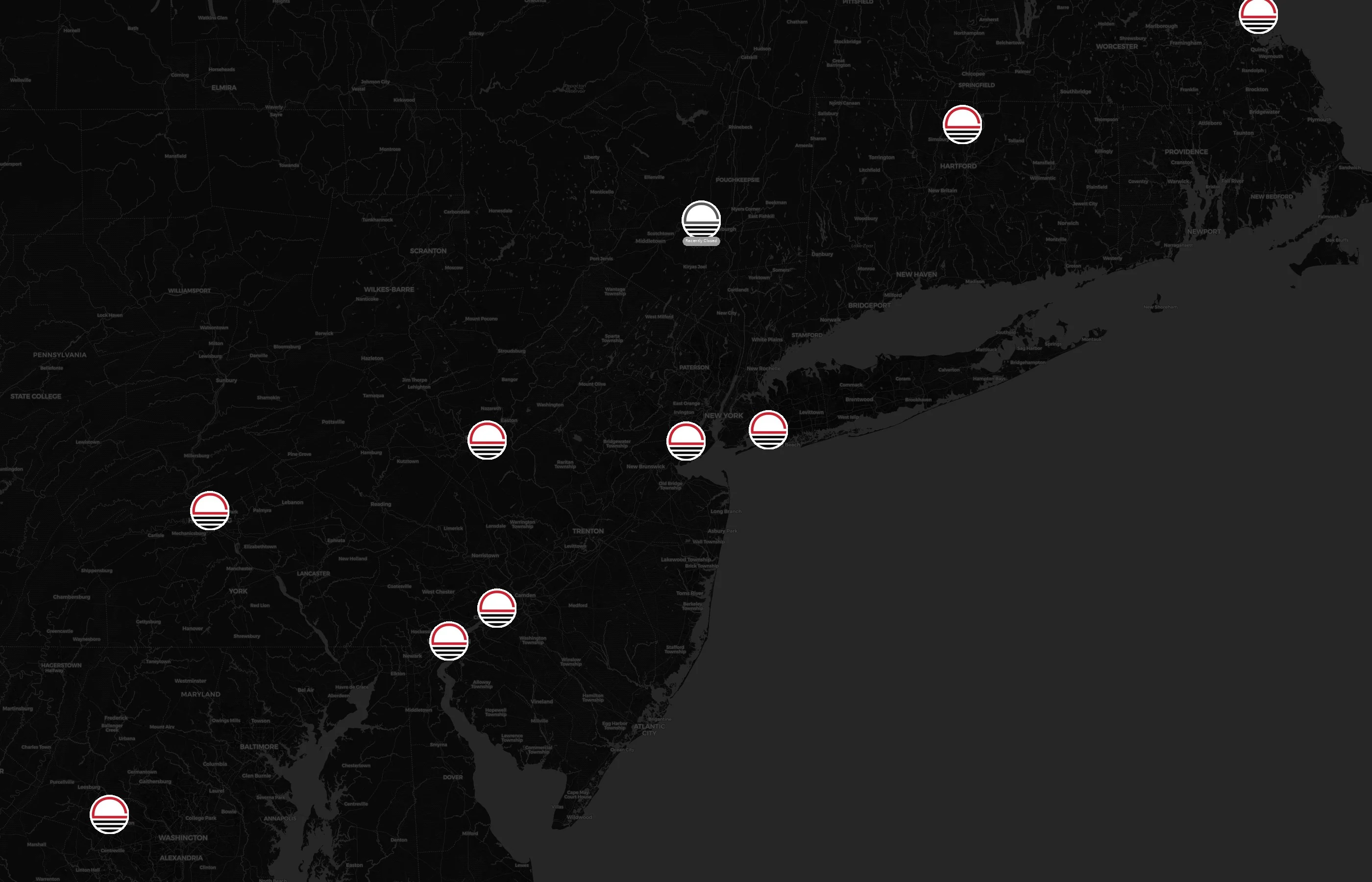 Forward Air city distribution