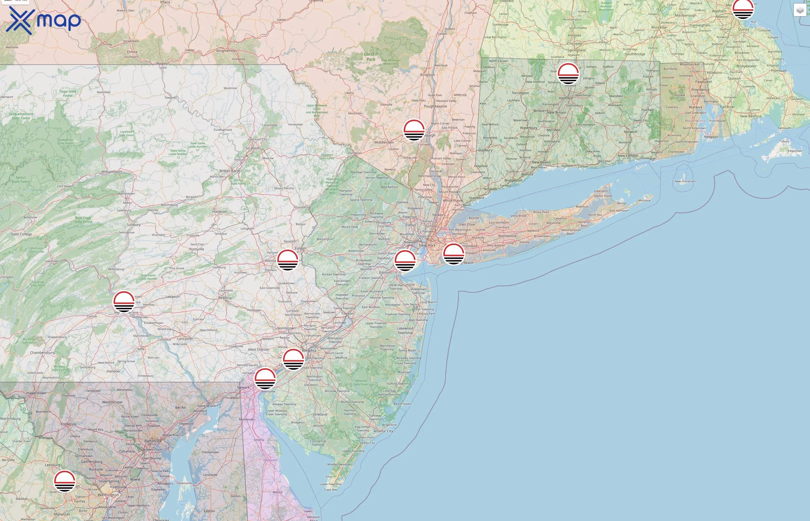 Forward Air street hotspots