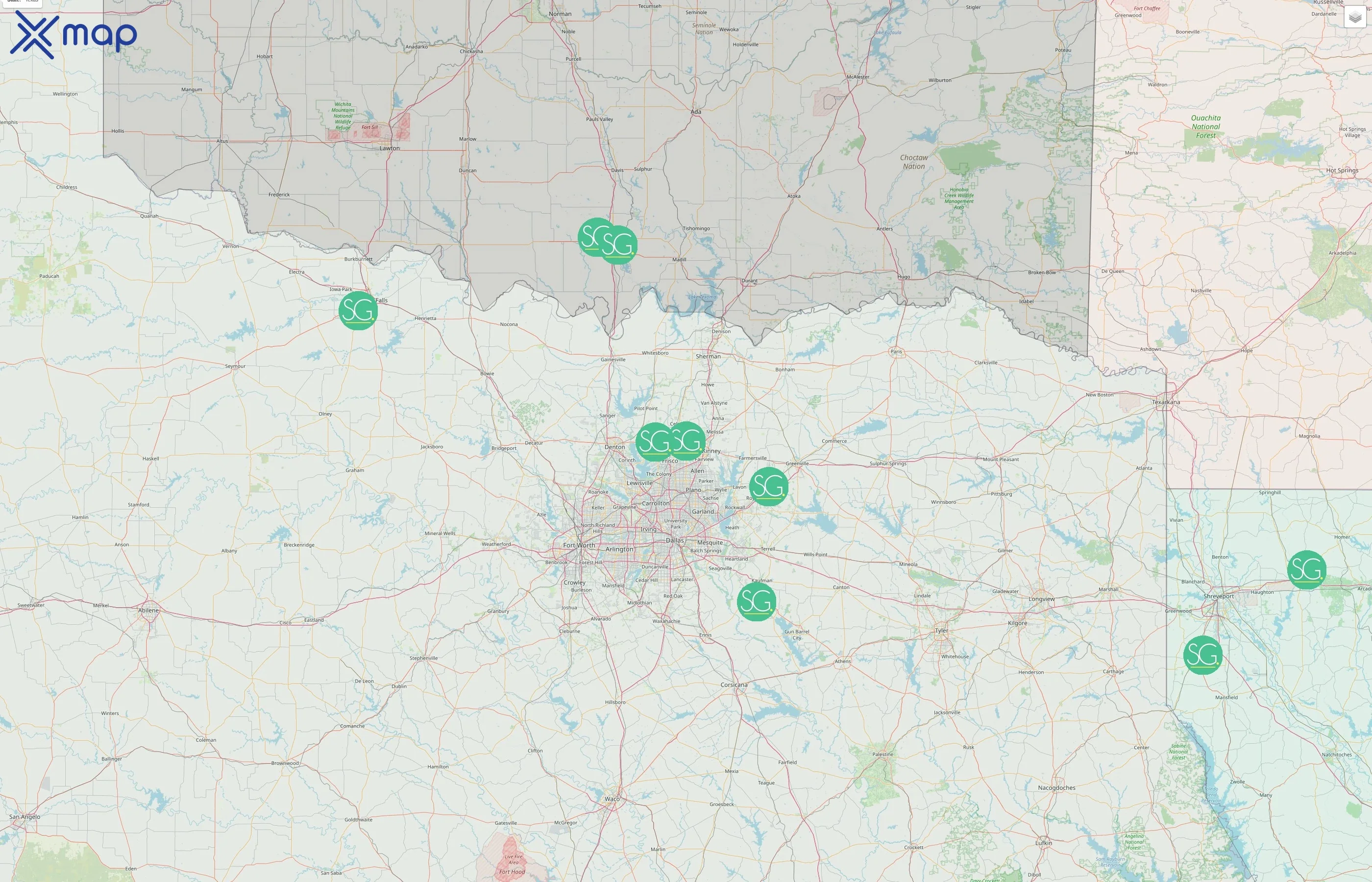 Sign Gypsies street hotspots