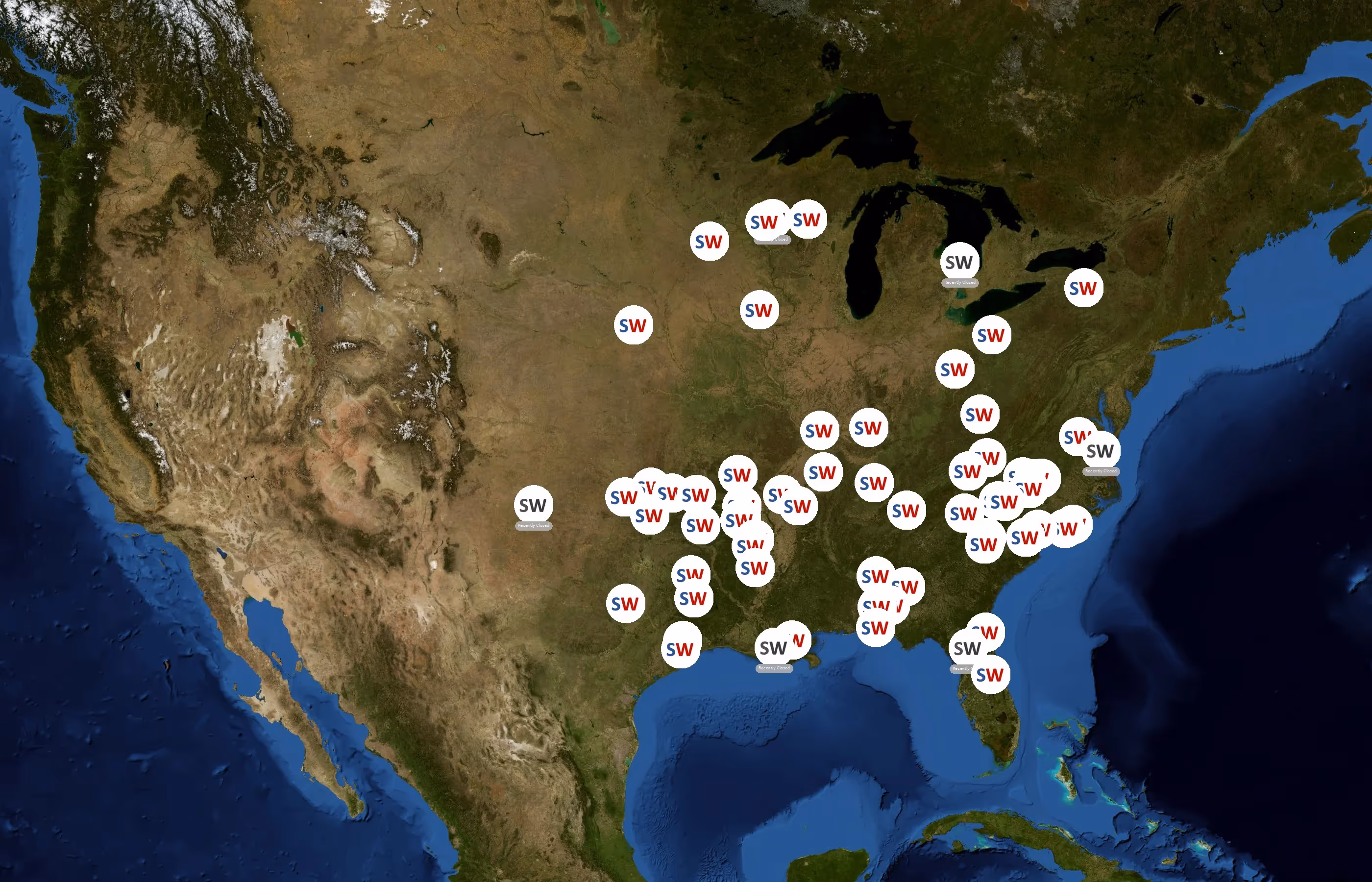 Space Walk state distribution