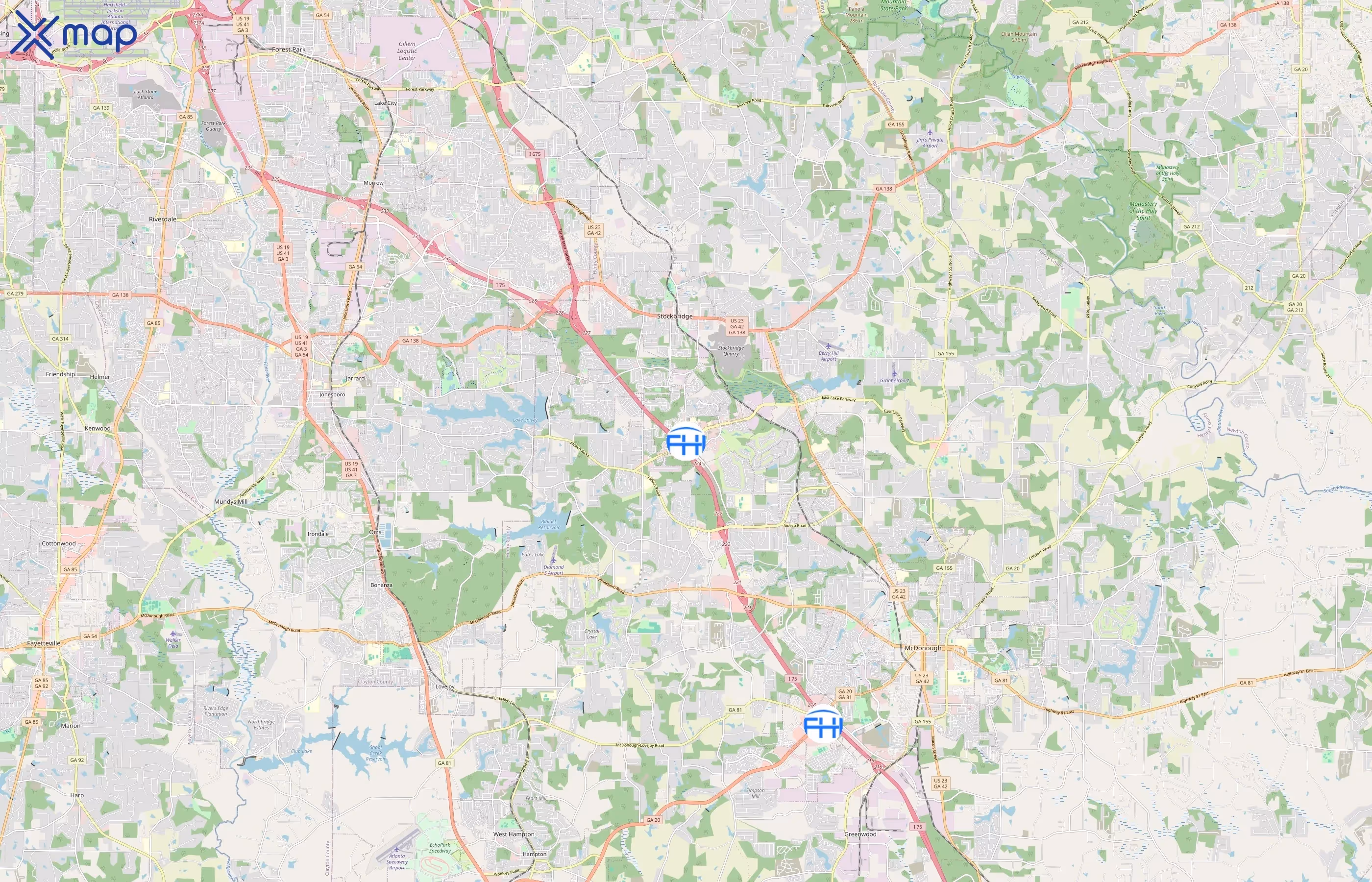 FairBridge Inn area coverage