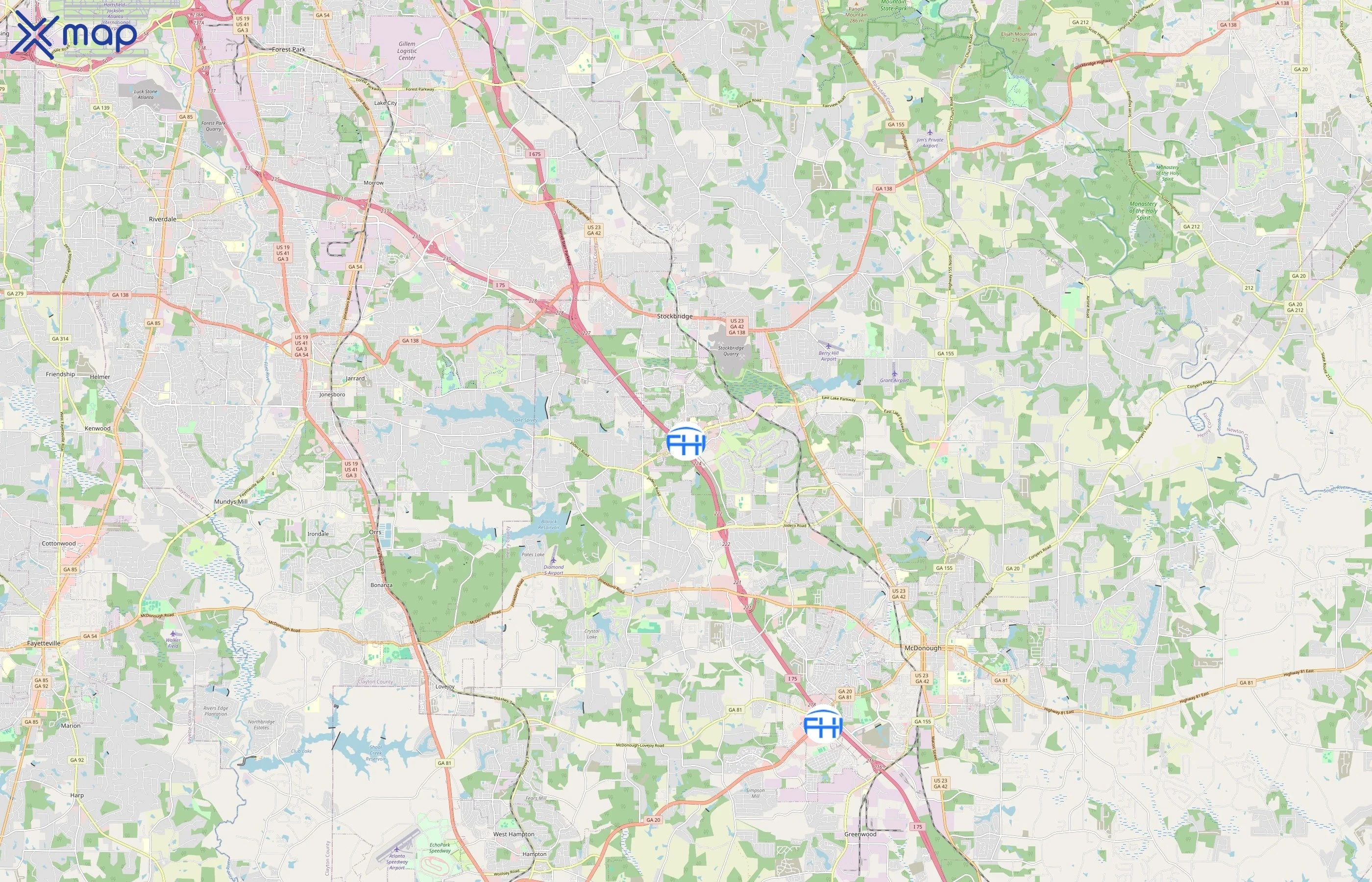 FairBridge Inn area coverage