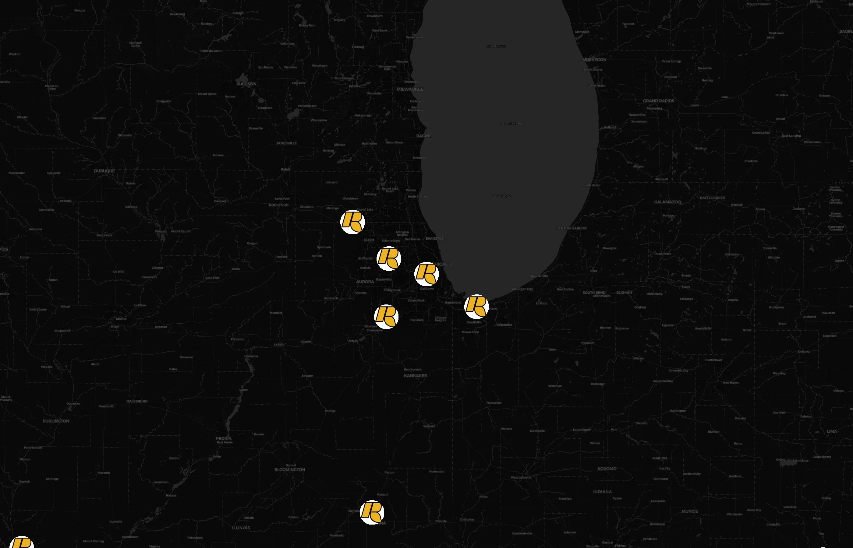 Rush Truck Leasing city distribution