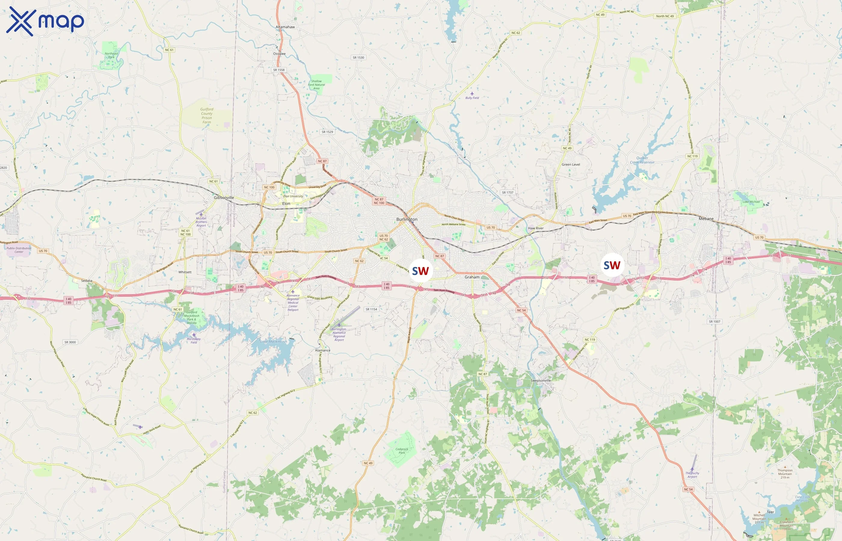 Space Walk area coverage