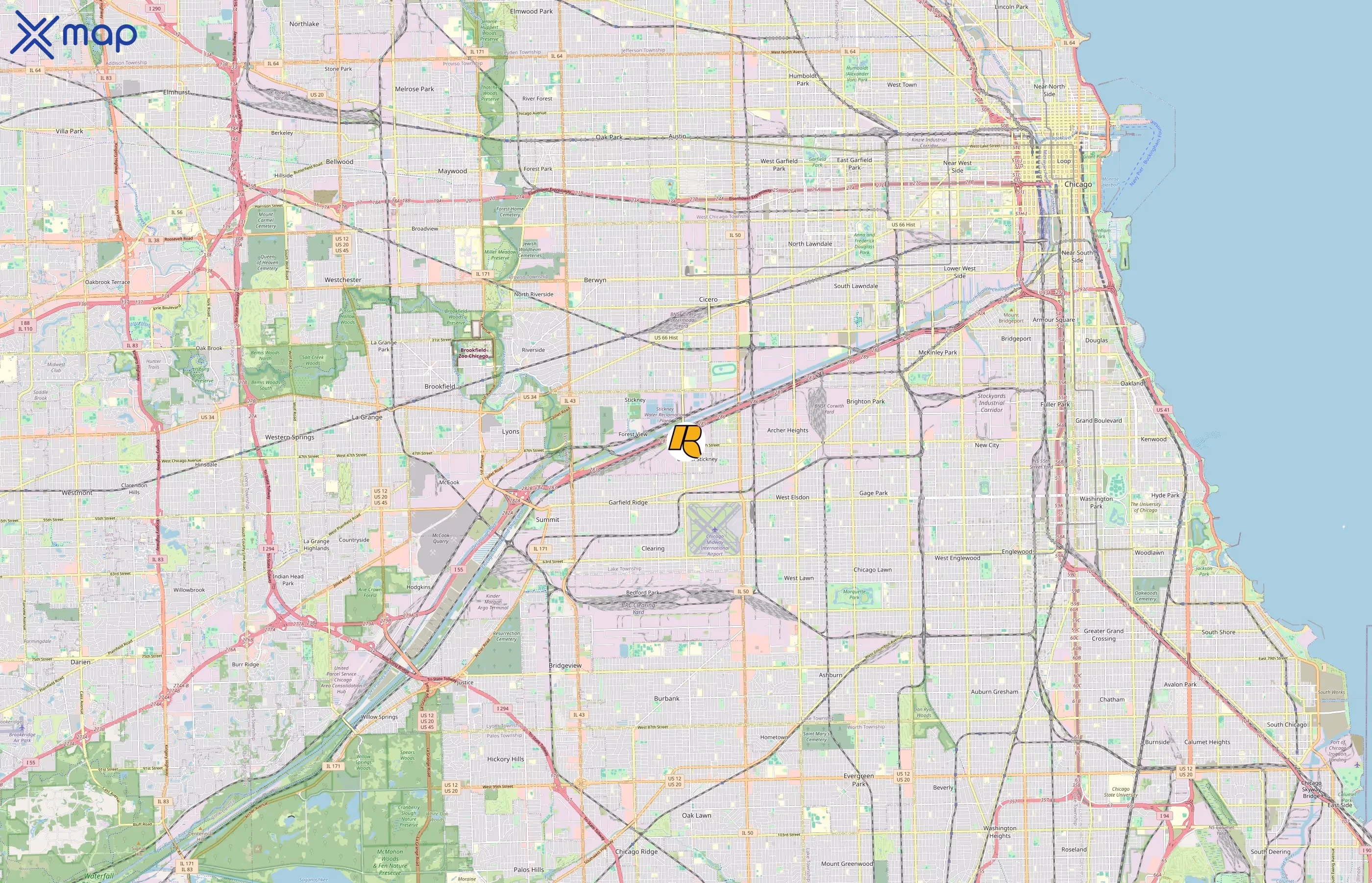 Rush Truck Leasing area coverage