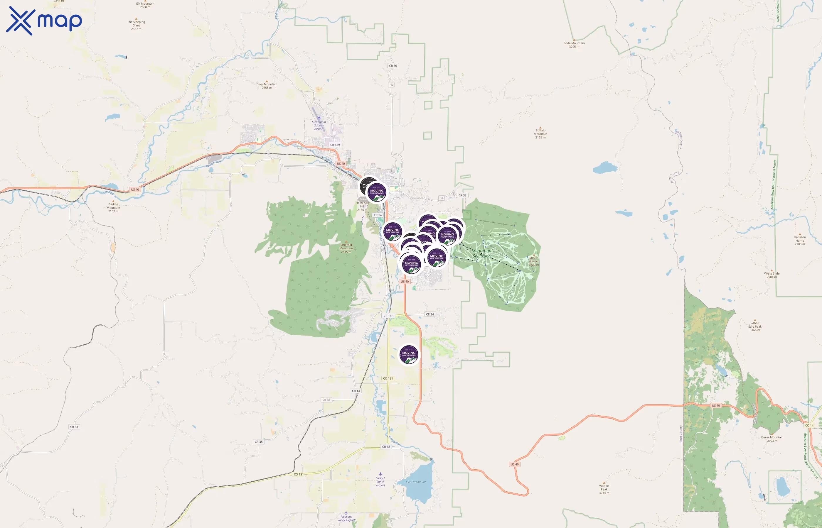 Moving Mountains area coverage