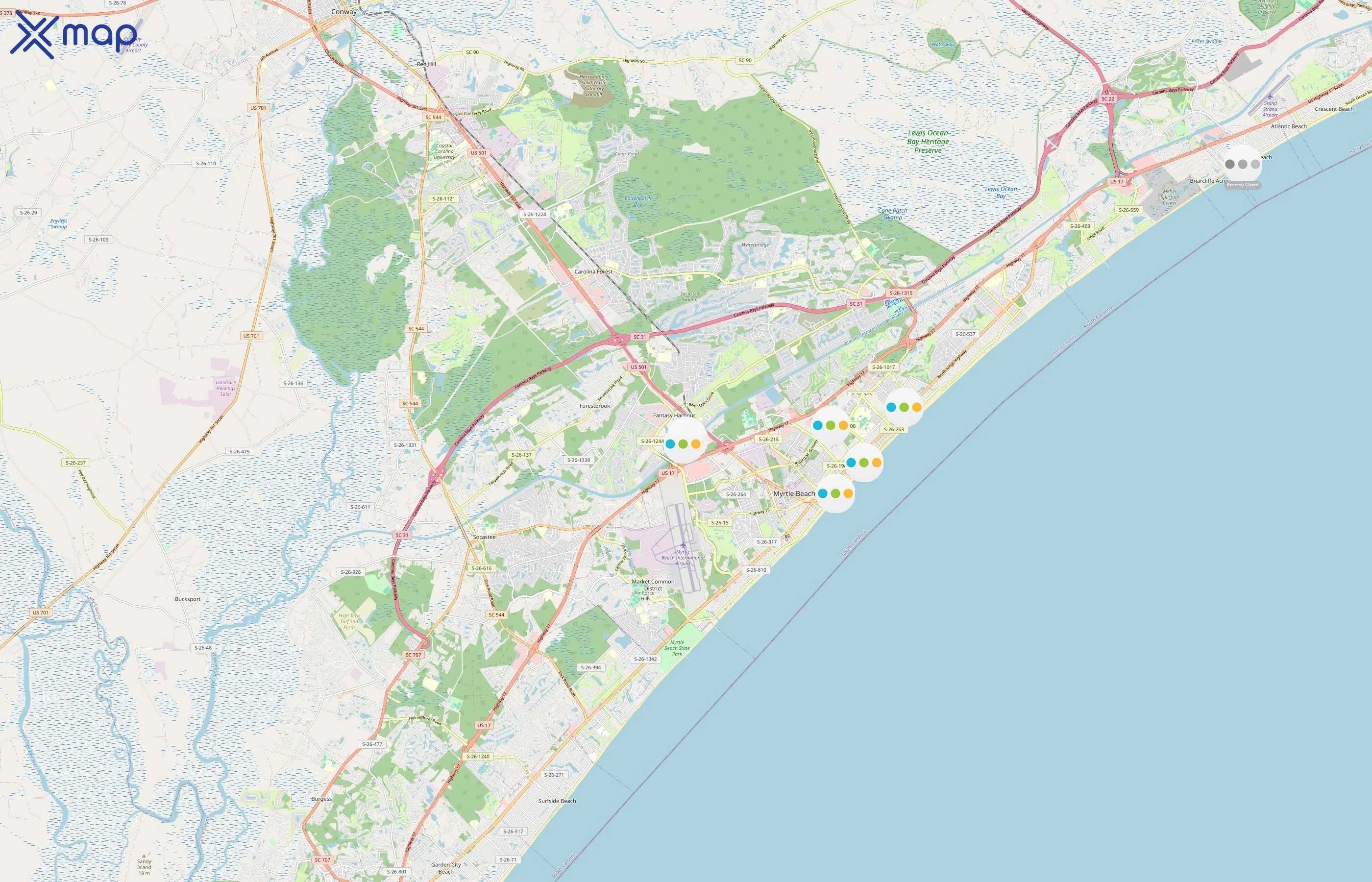 Bluegreen Vacations area coverage