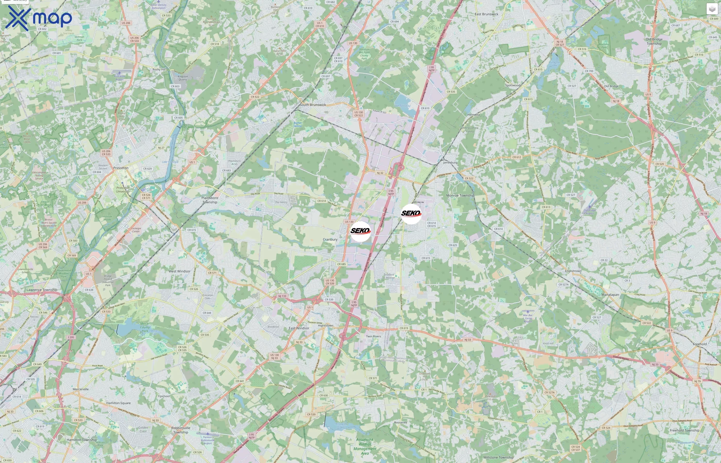 SEKO Logistics traffic data
