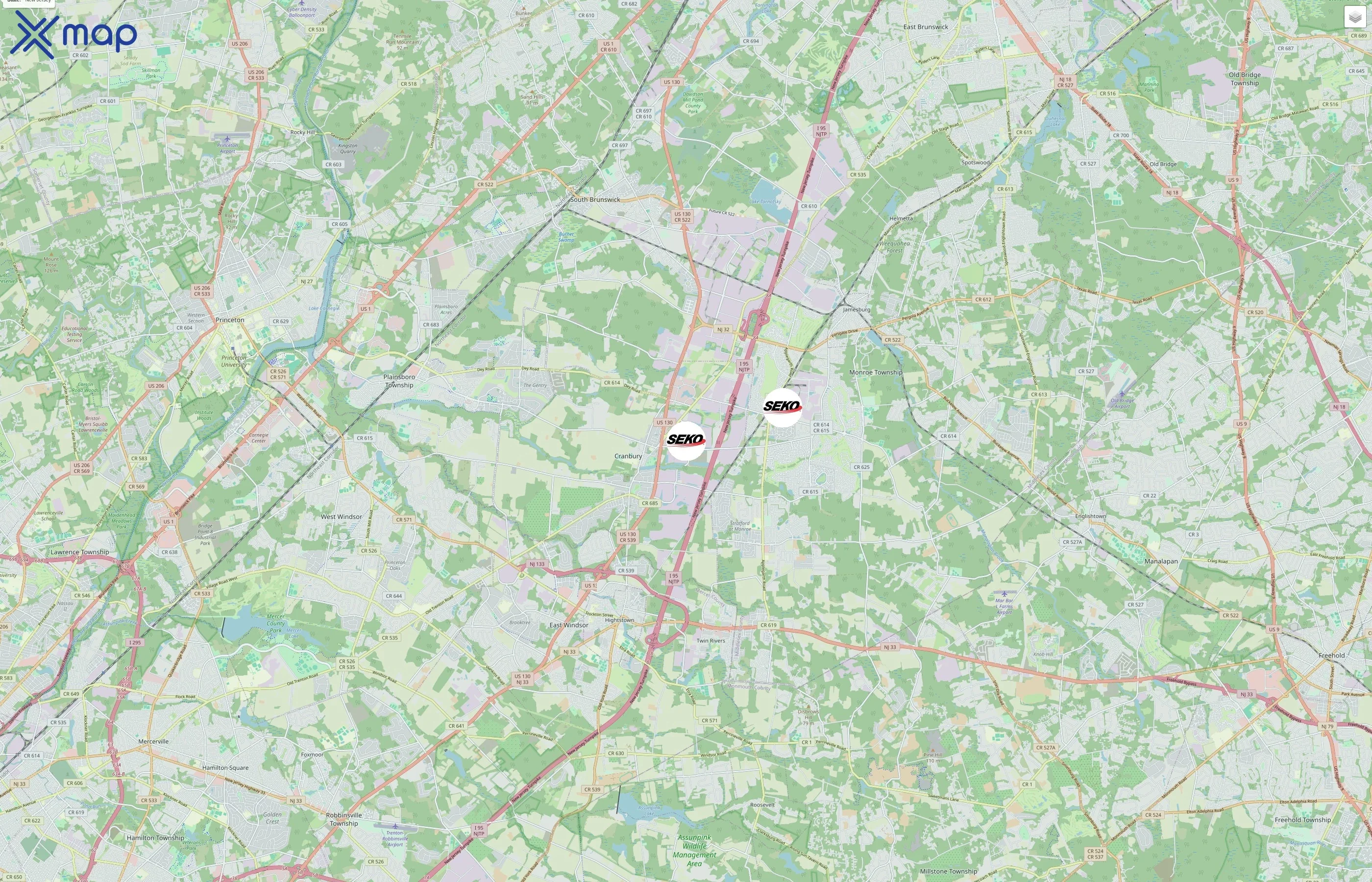 SEKO Logistics traffic data