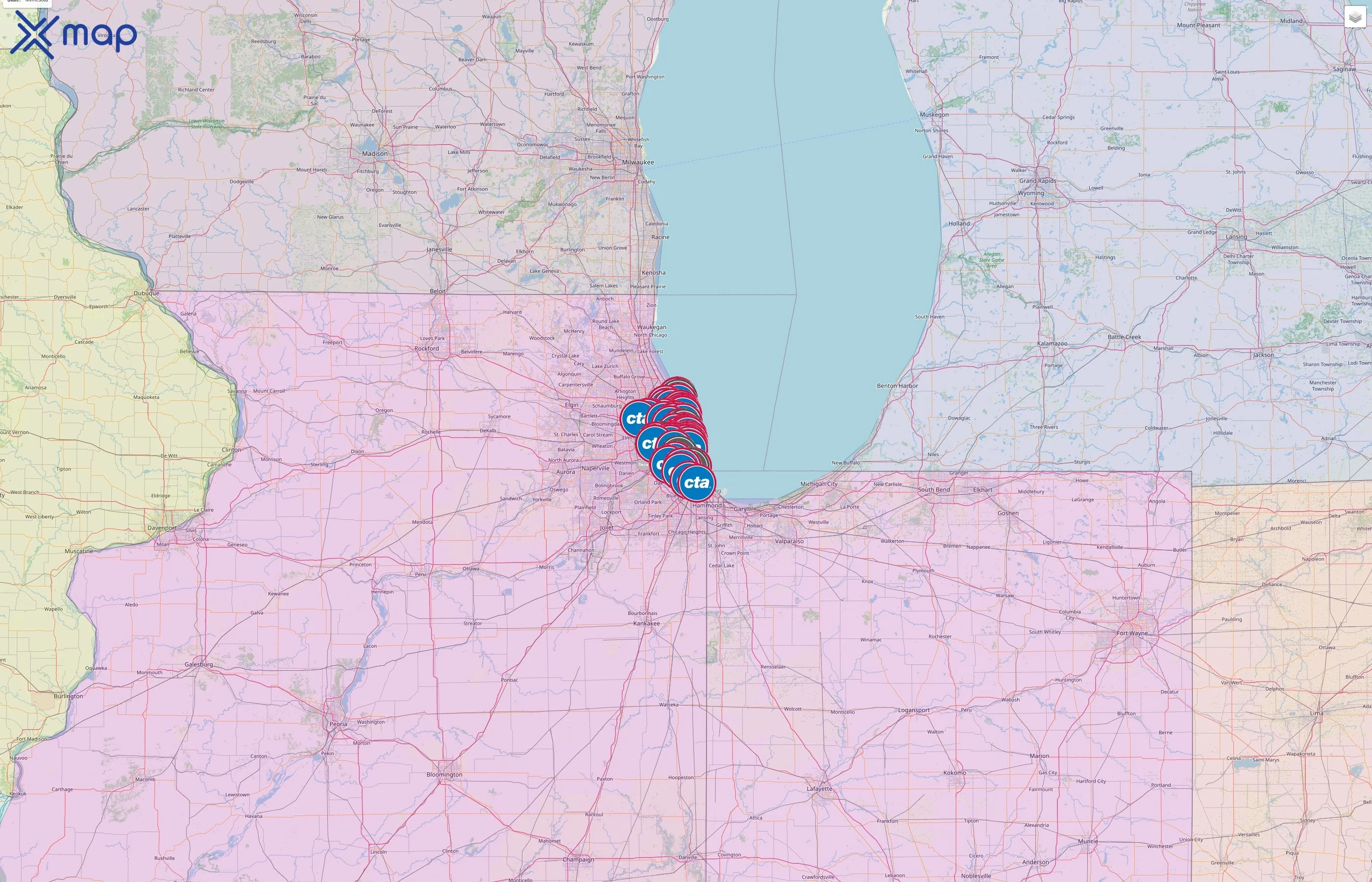 Chicago Transit Authority street hotspots