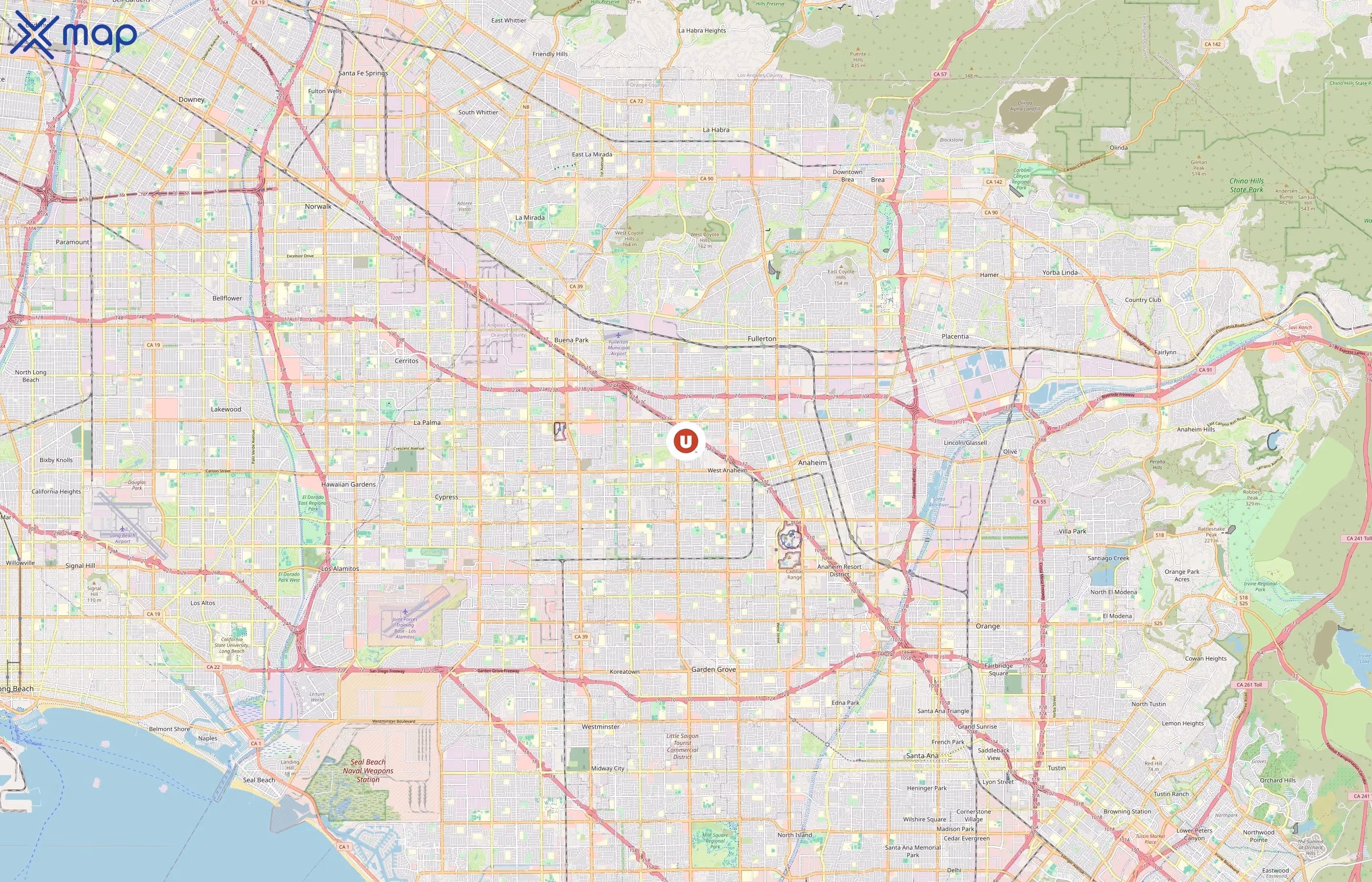 Unishippers area coverage