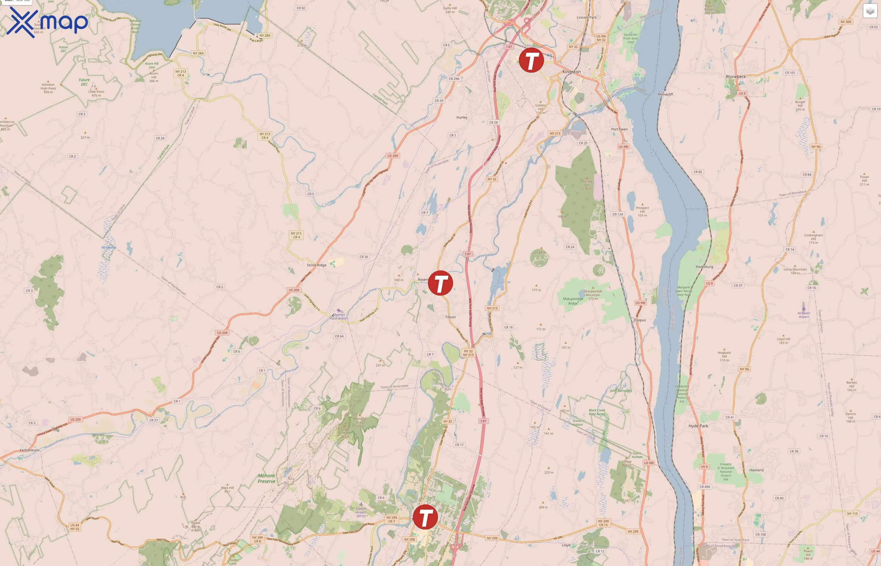 Trailways traffic data