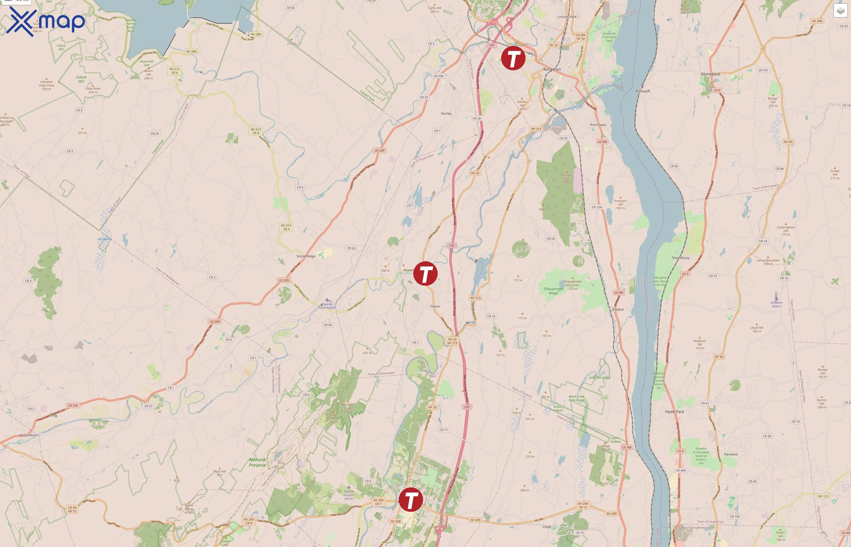 Trailways traffic data