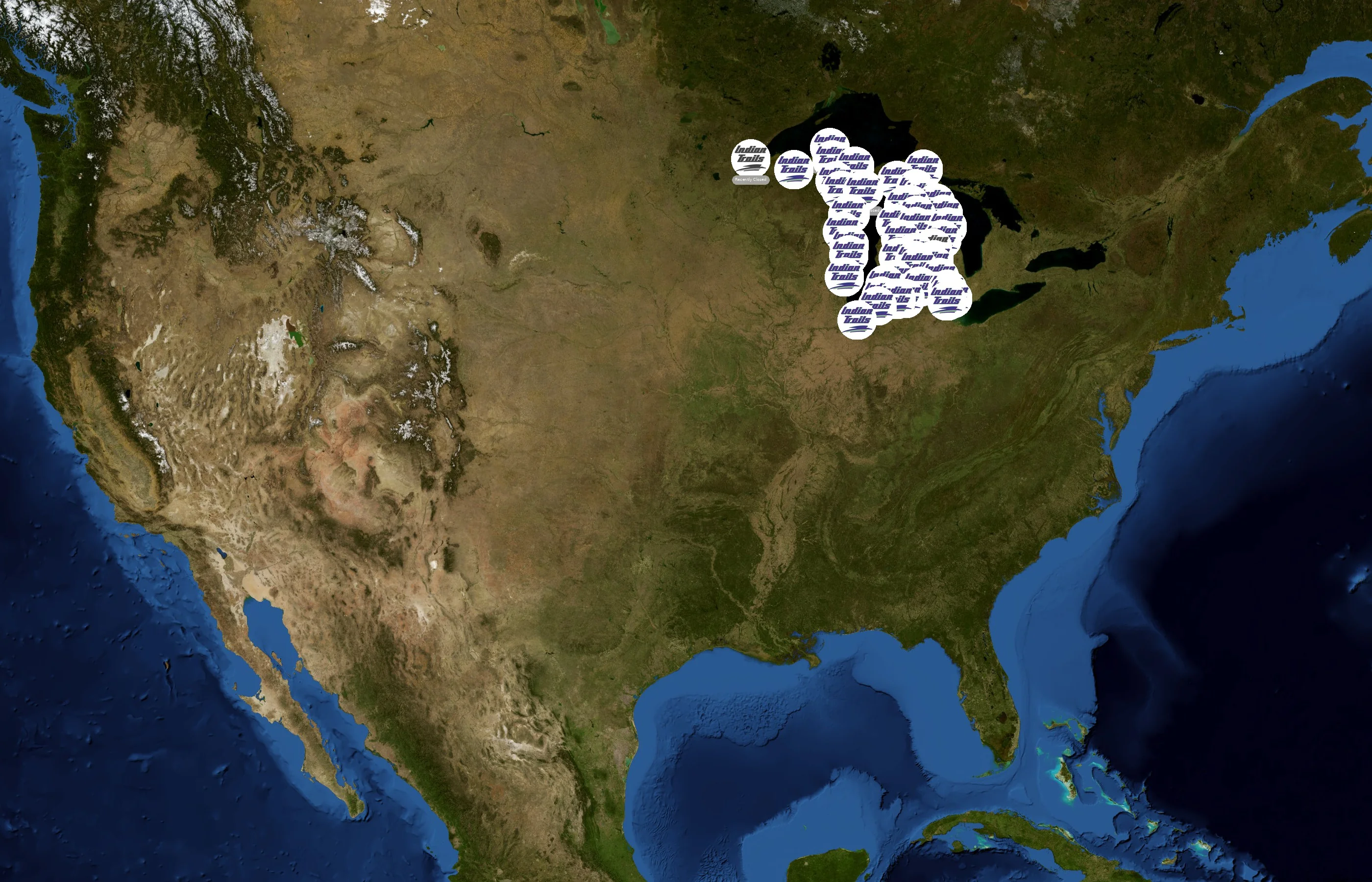 Indian Trails state distribution