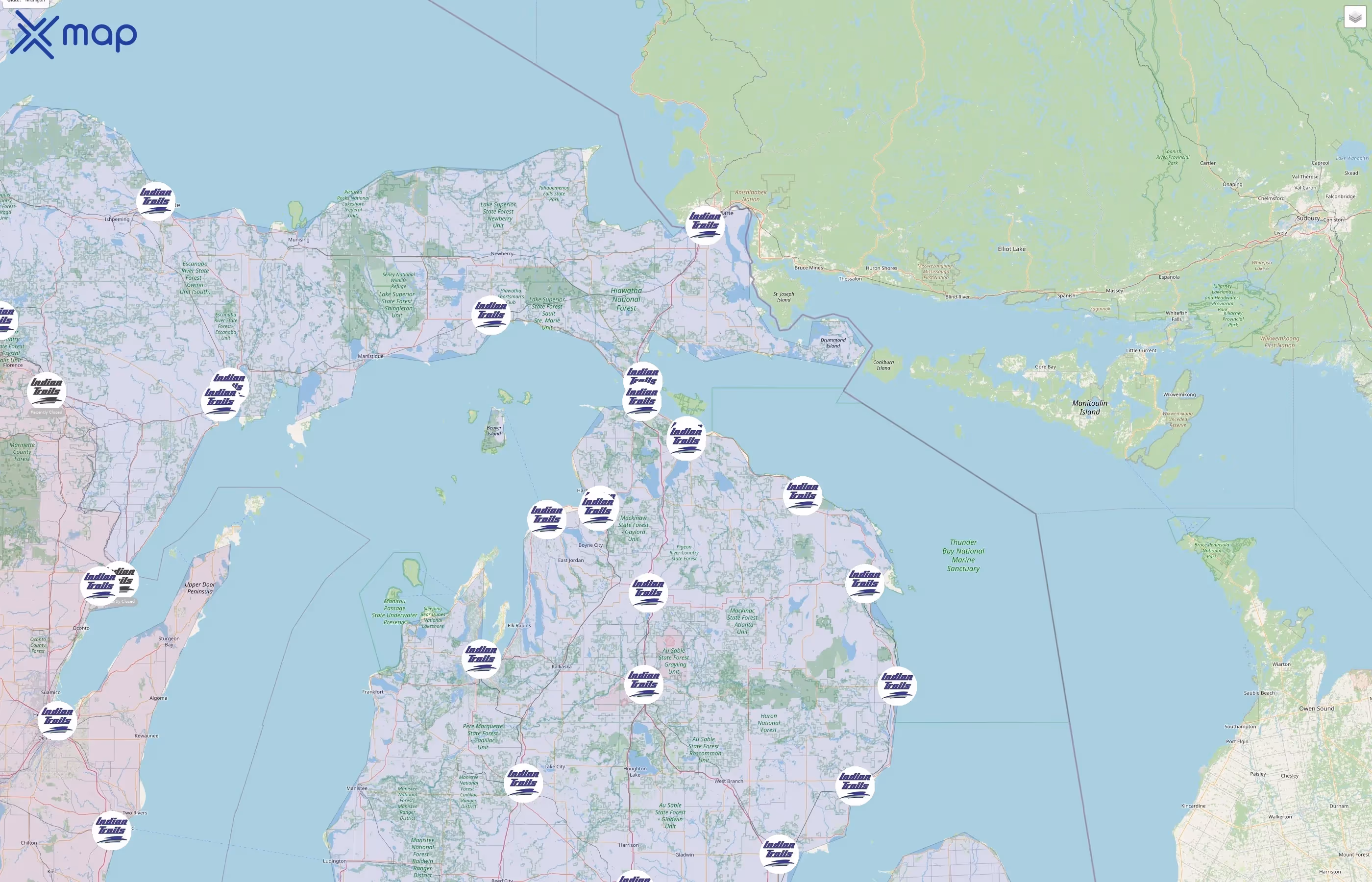 Indian Trails street hotspots