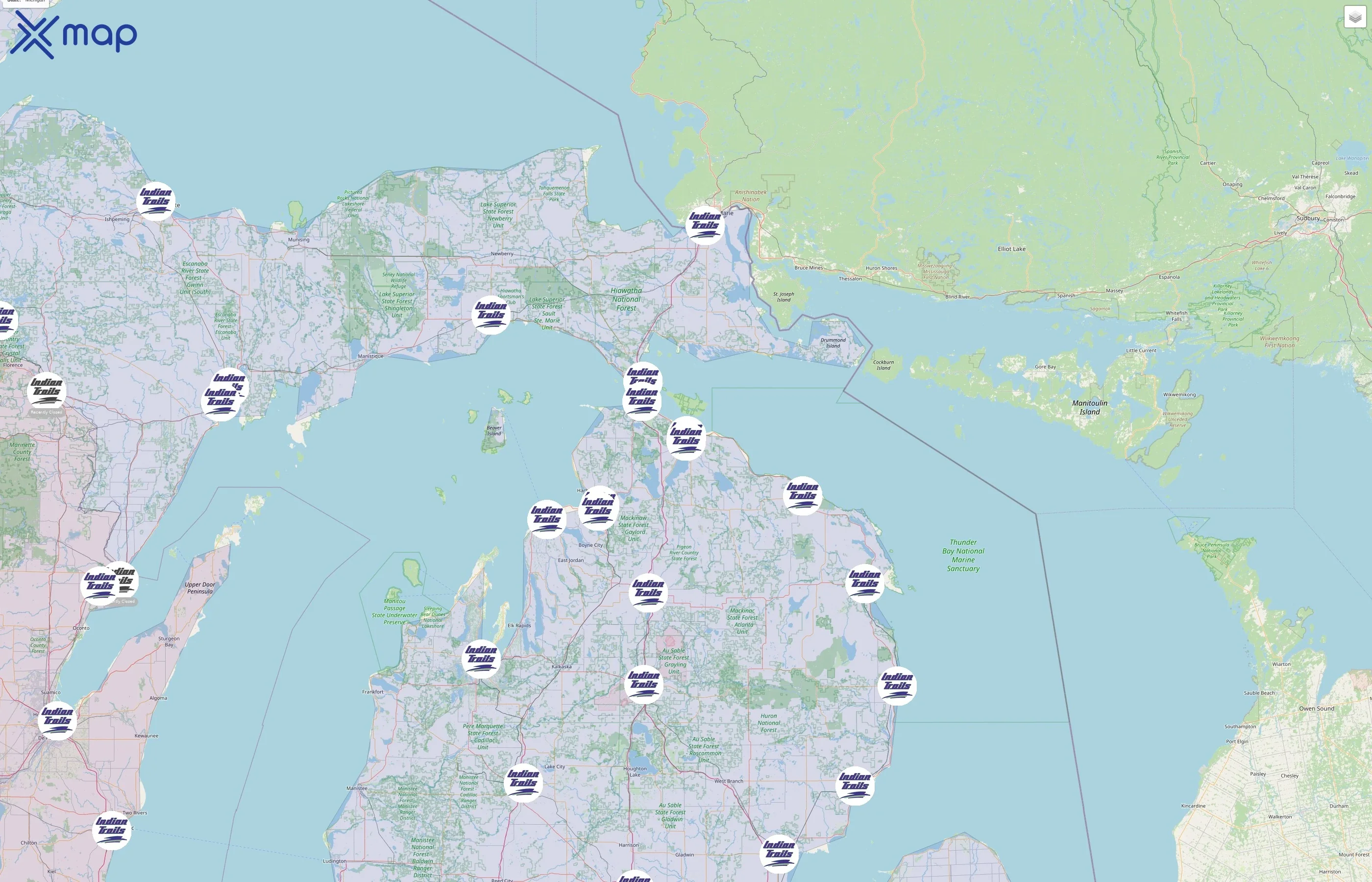 Indian Trails street hotspots