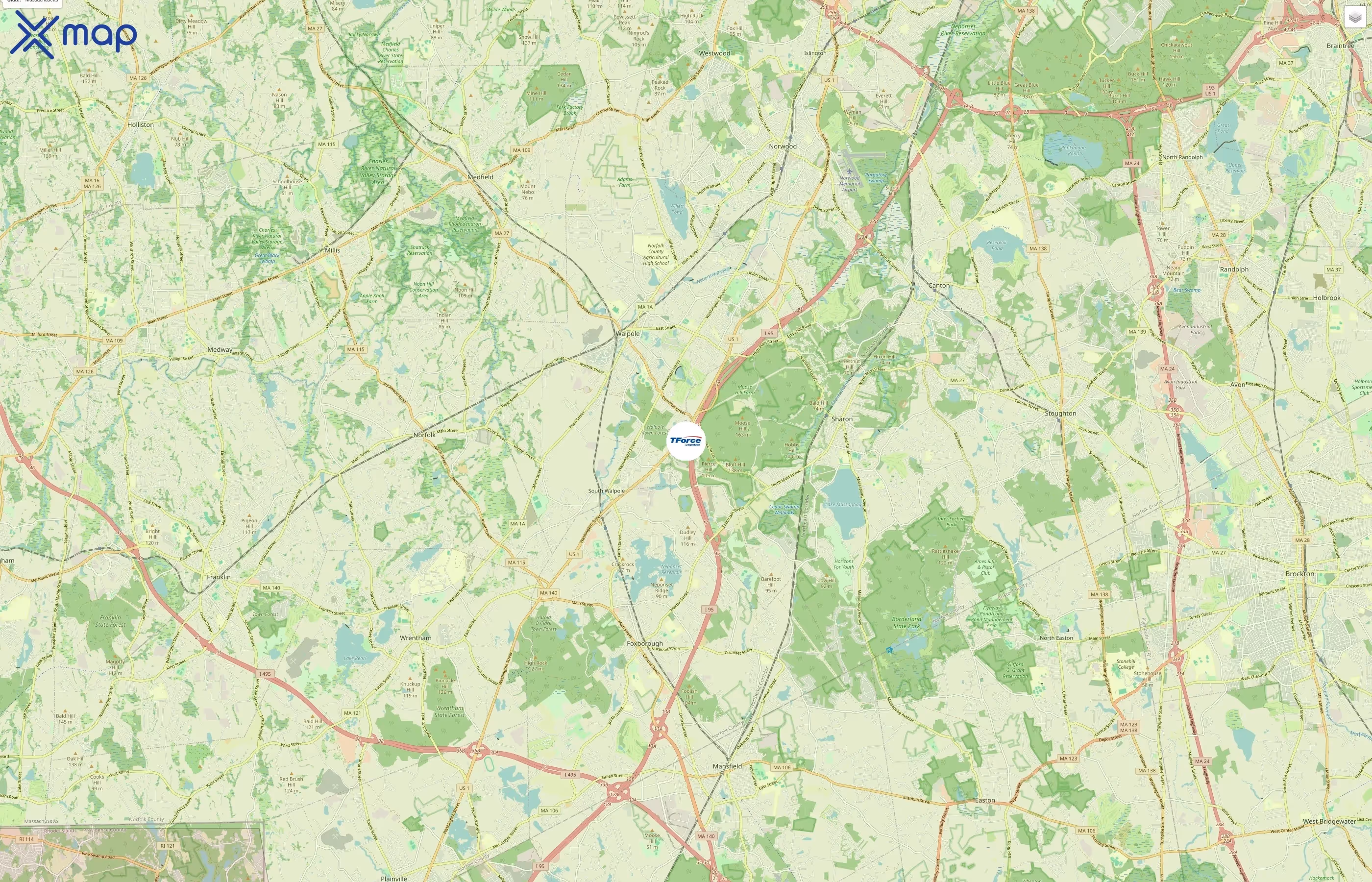 TForce Logistics traffic data