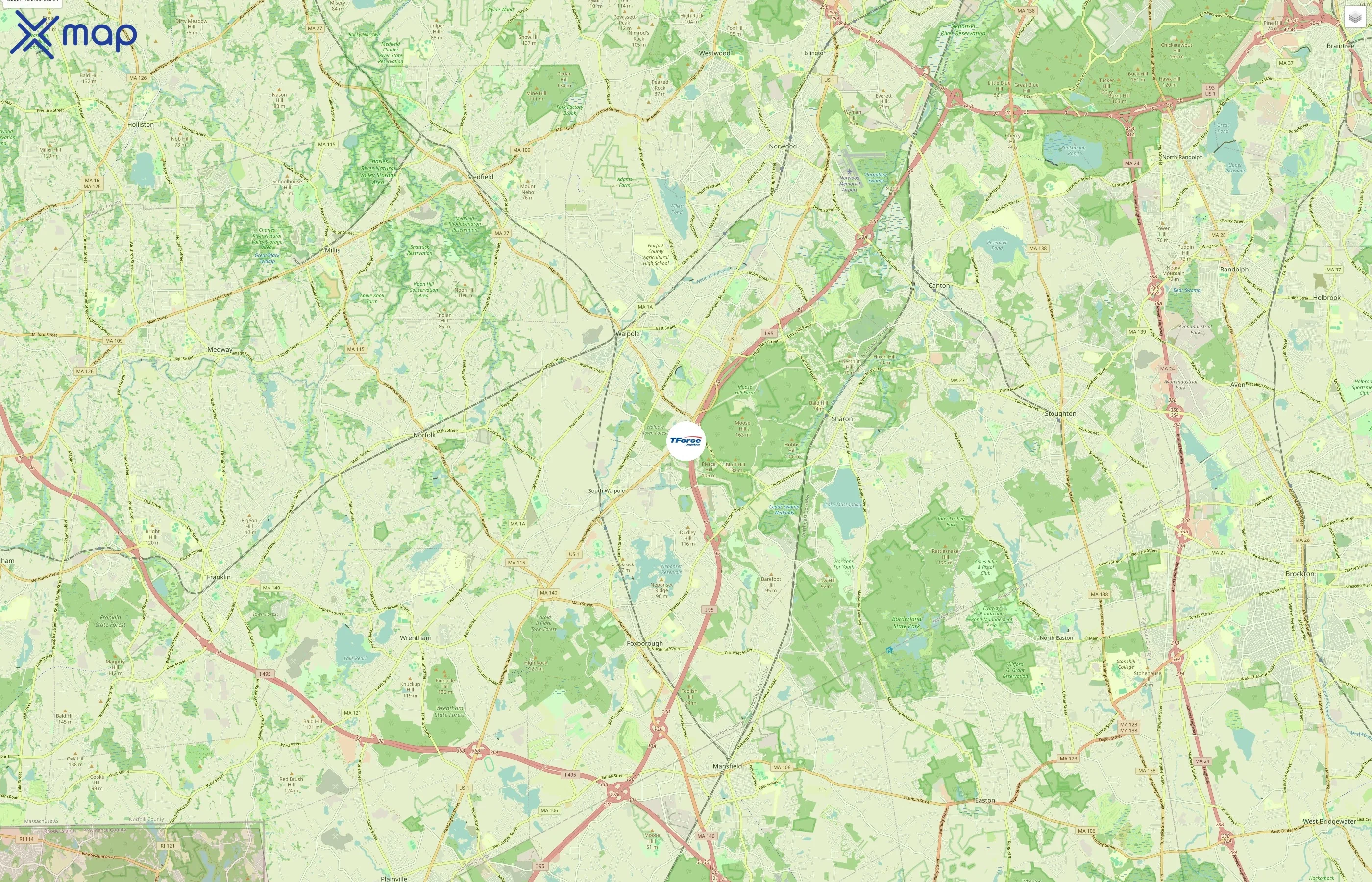 TForce Logistics traffic data