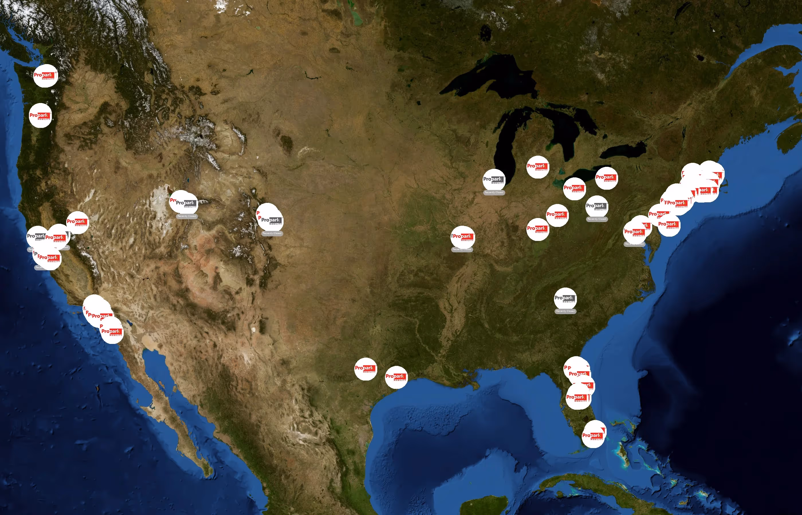 Propark Mobility state distribution