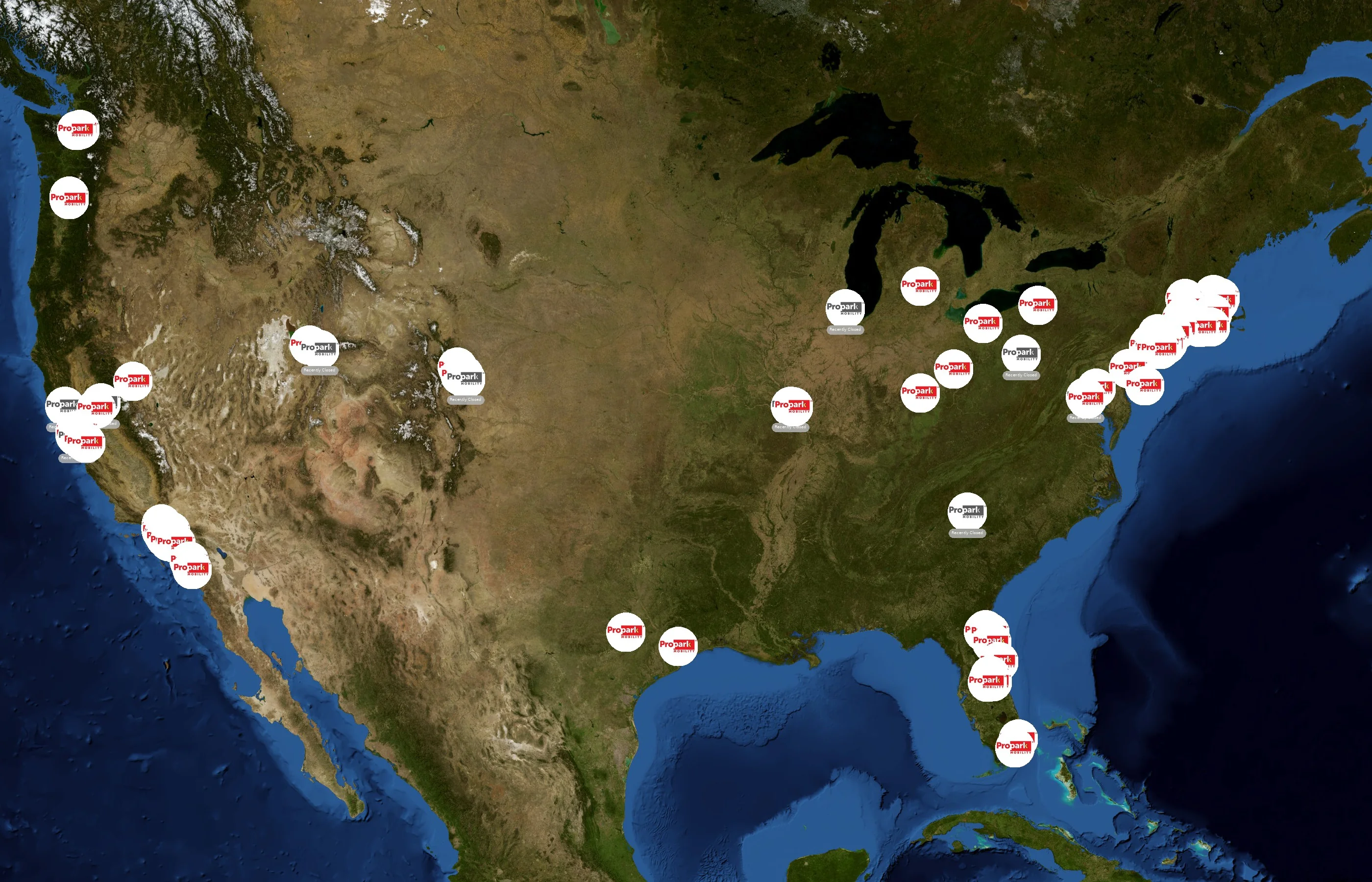 Propark Mobility state distribution