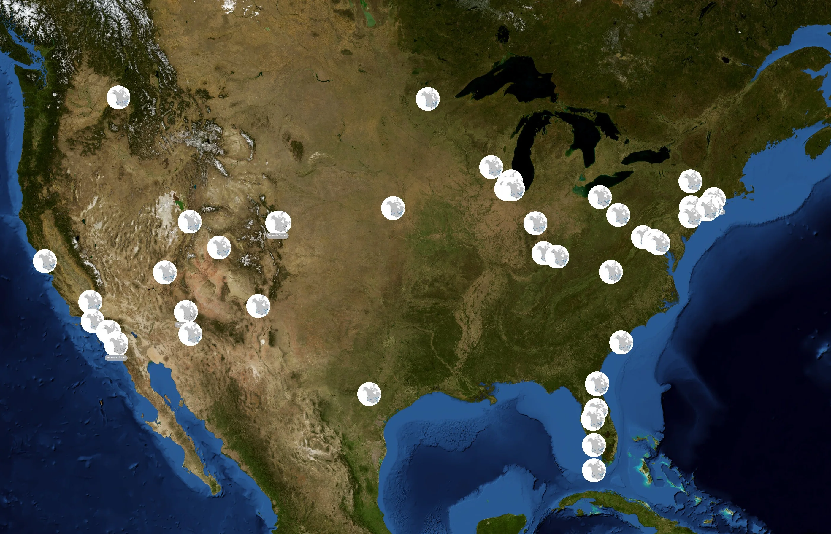 RentaBikeNow state distribution