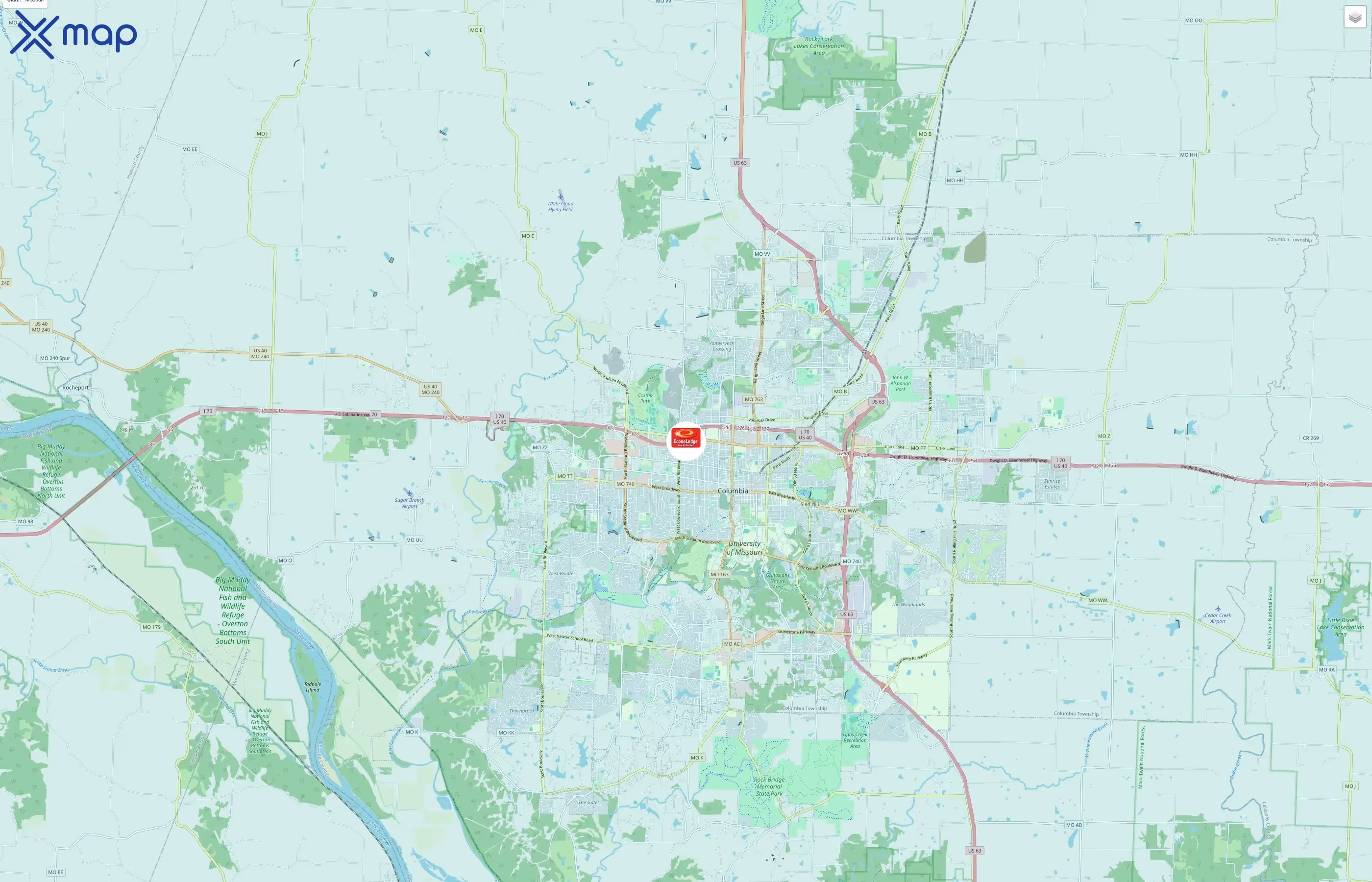 Econo Lodge traffic data