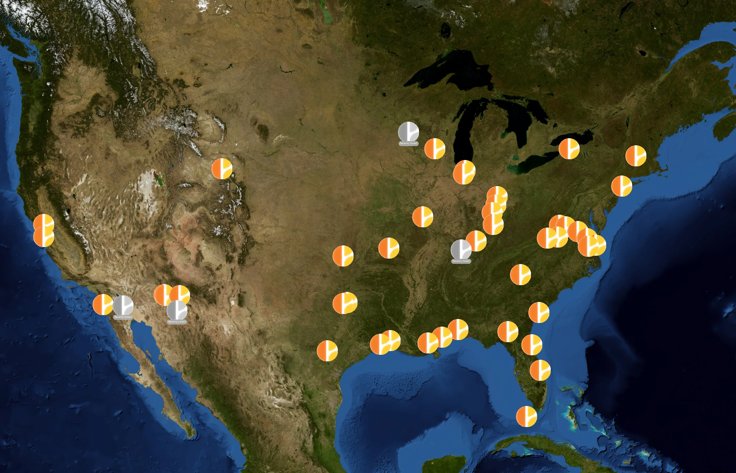 Quality Inn state distribution