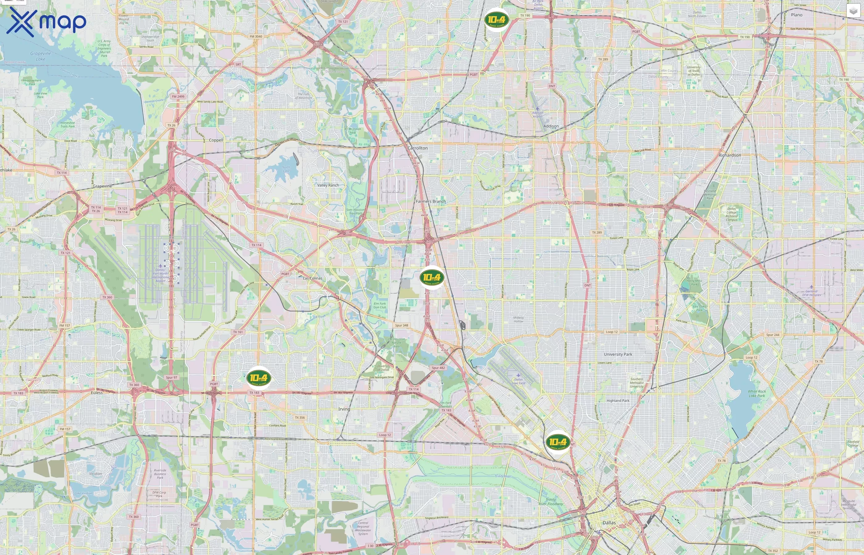 10-4 Tow traffic data