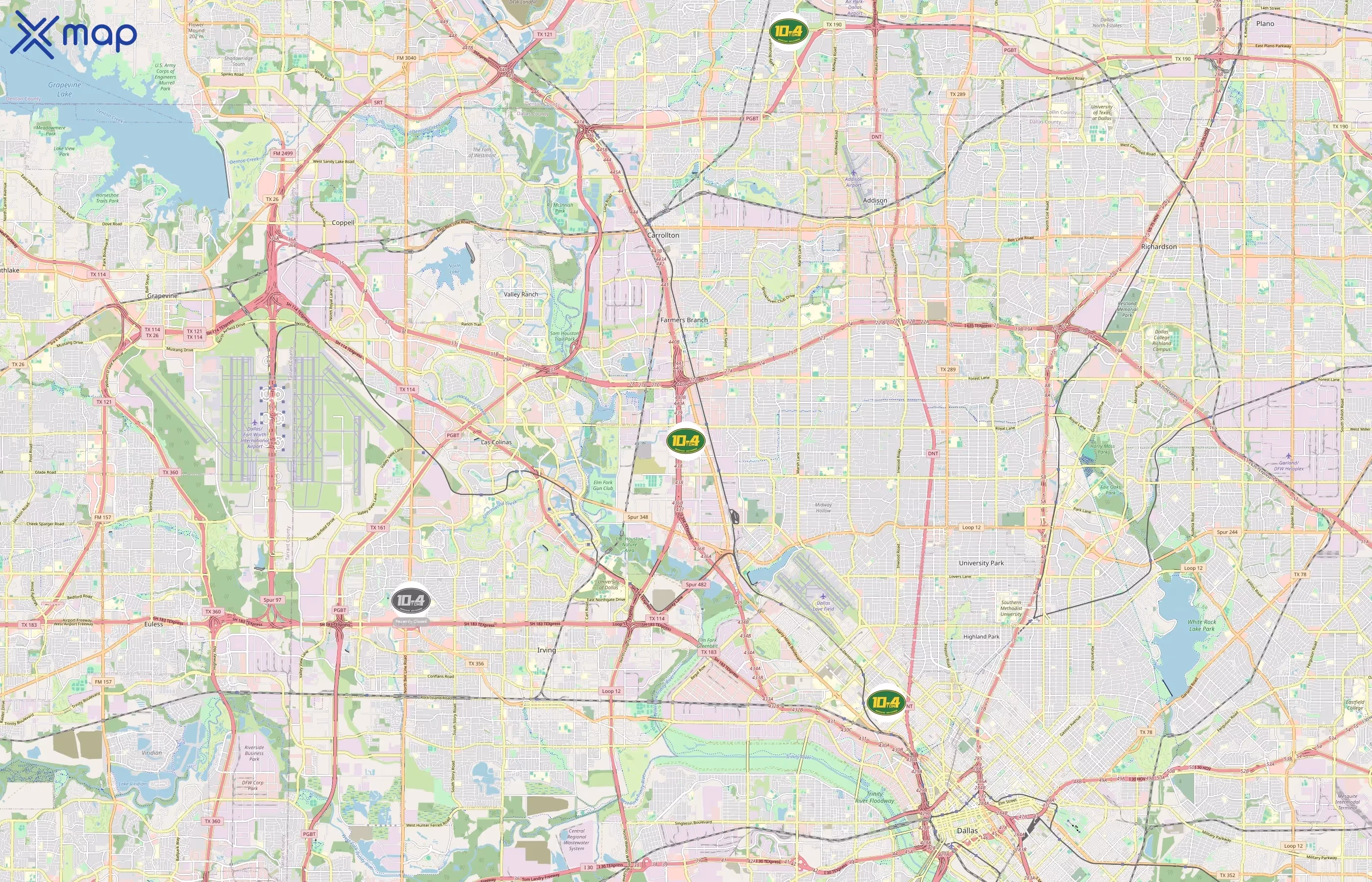 10-4 Tow area coverage