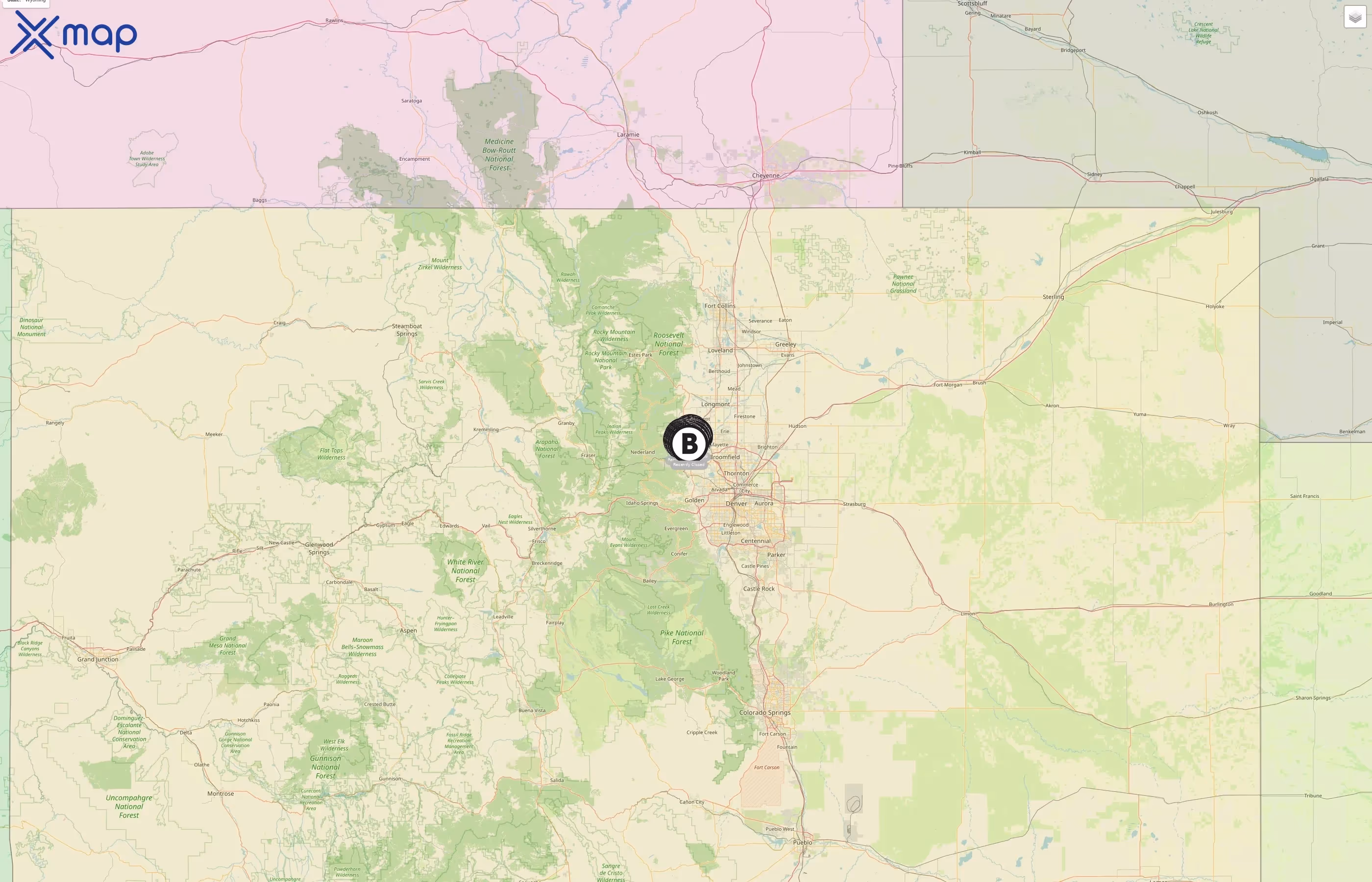 Boulder BCycle street hotspots