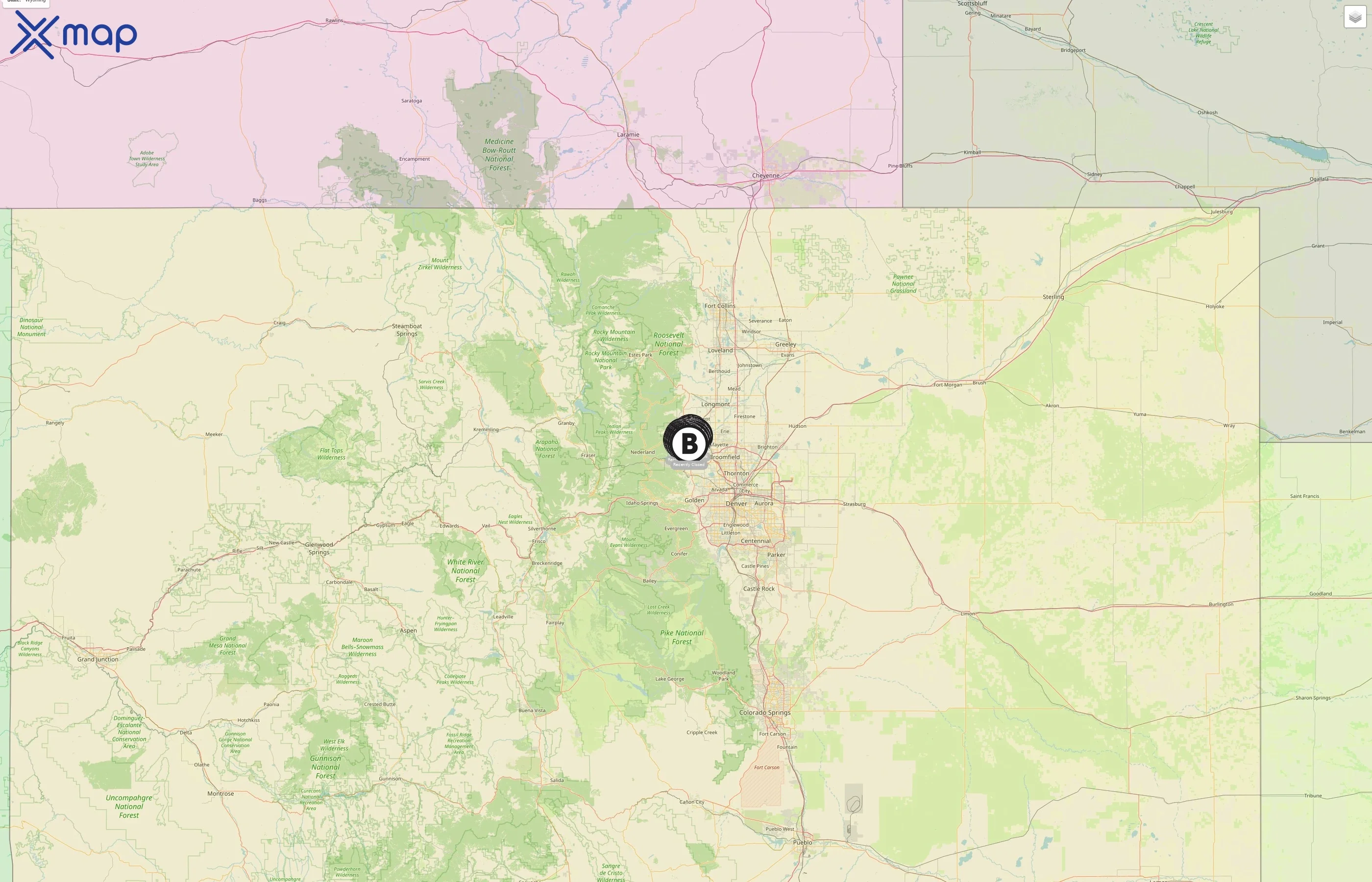 Boulder BCycle street hotspots