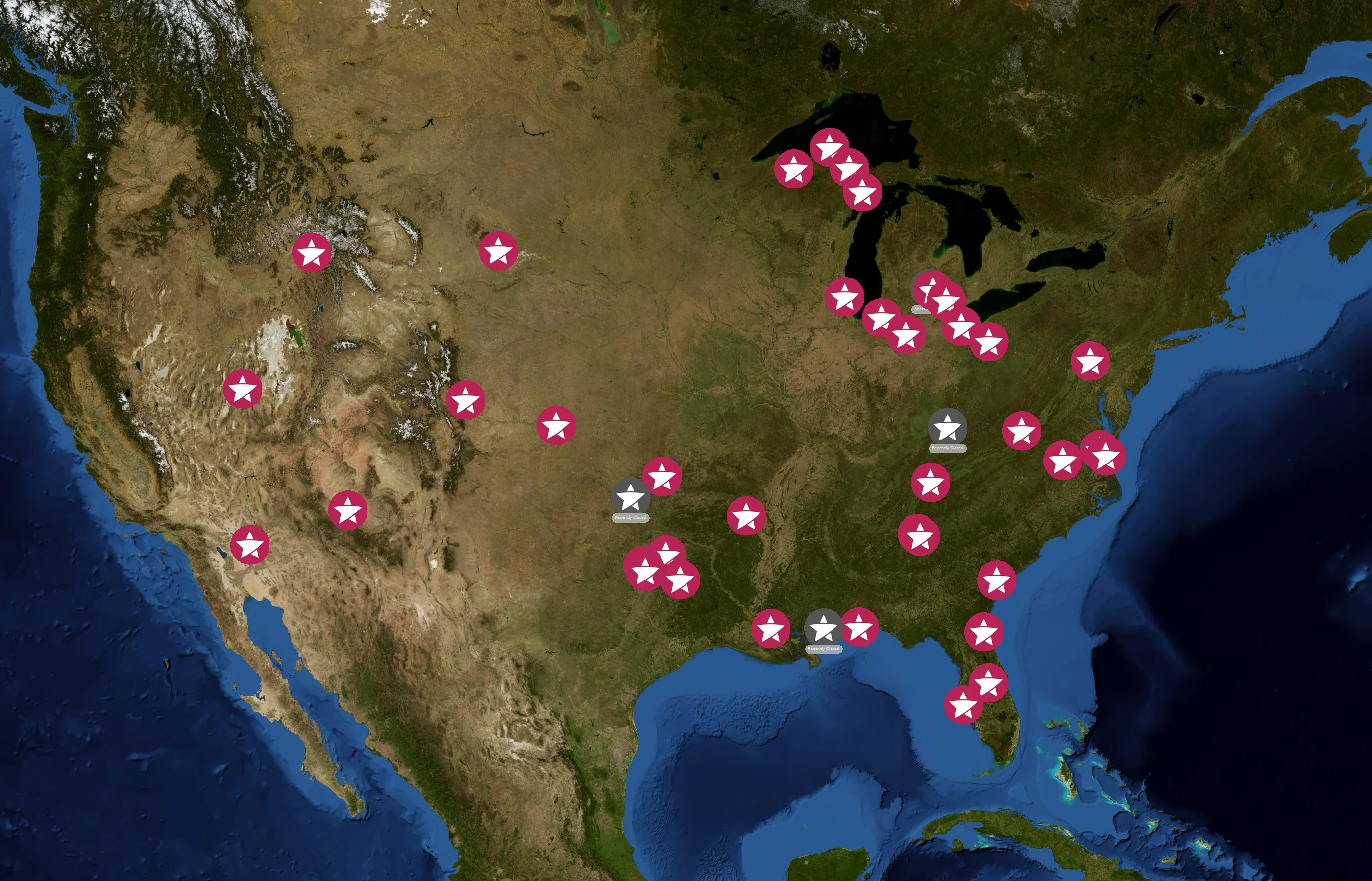 Magnuson Hotels state distribution