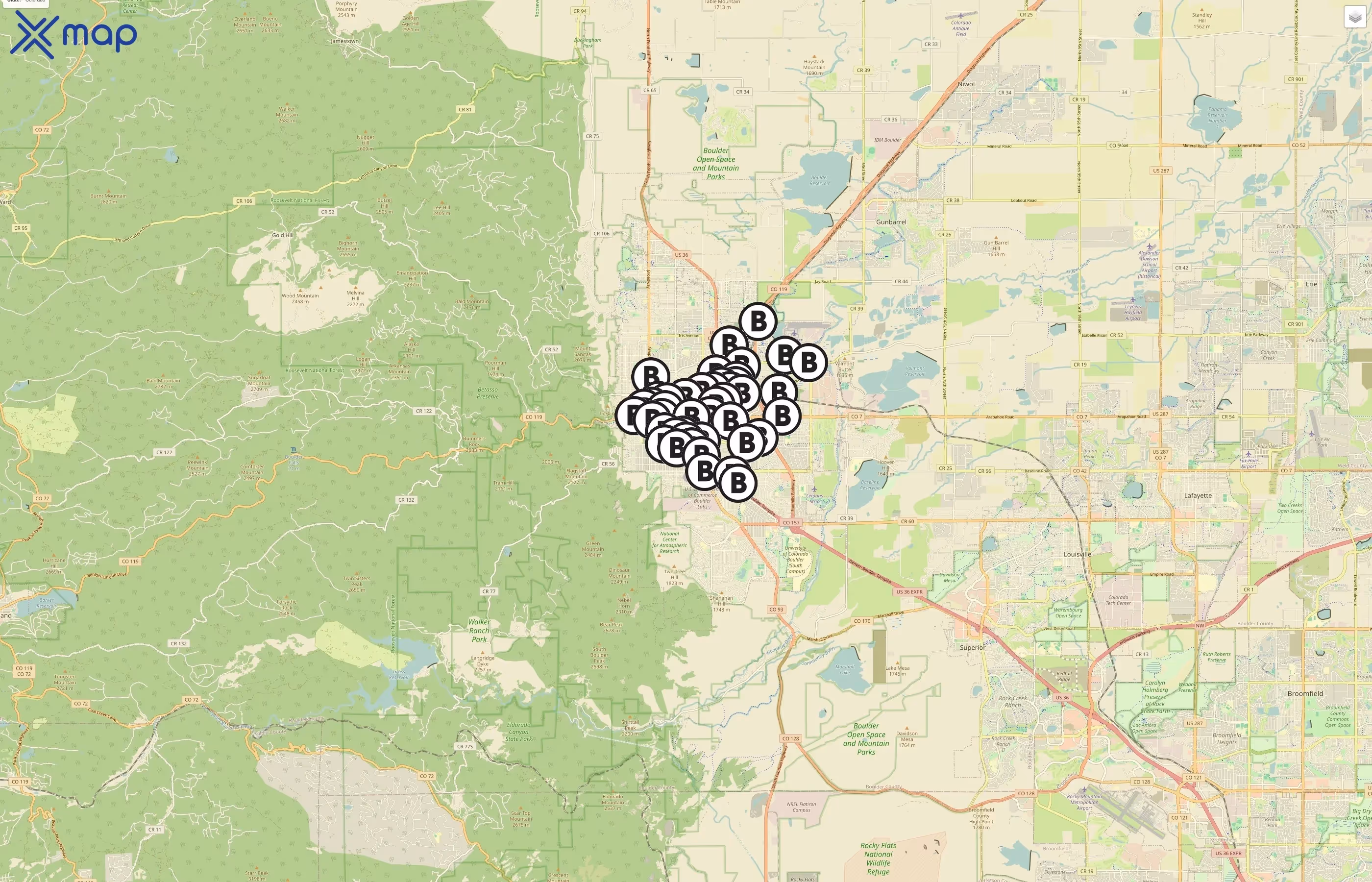 Boulder BCycle traffic data