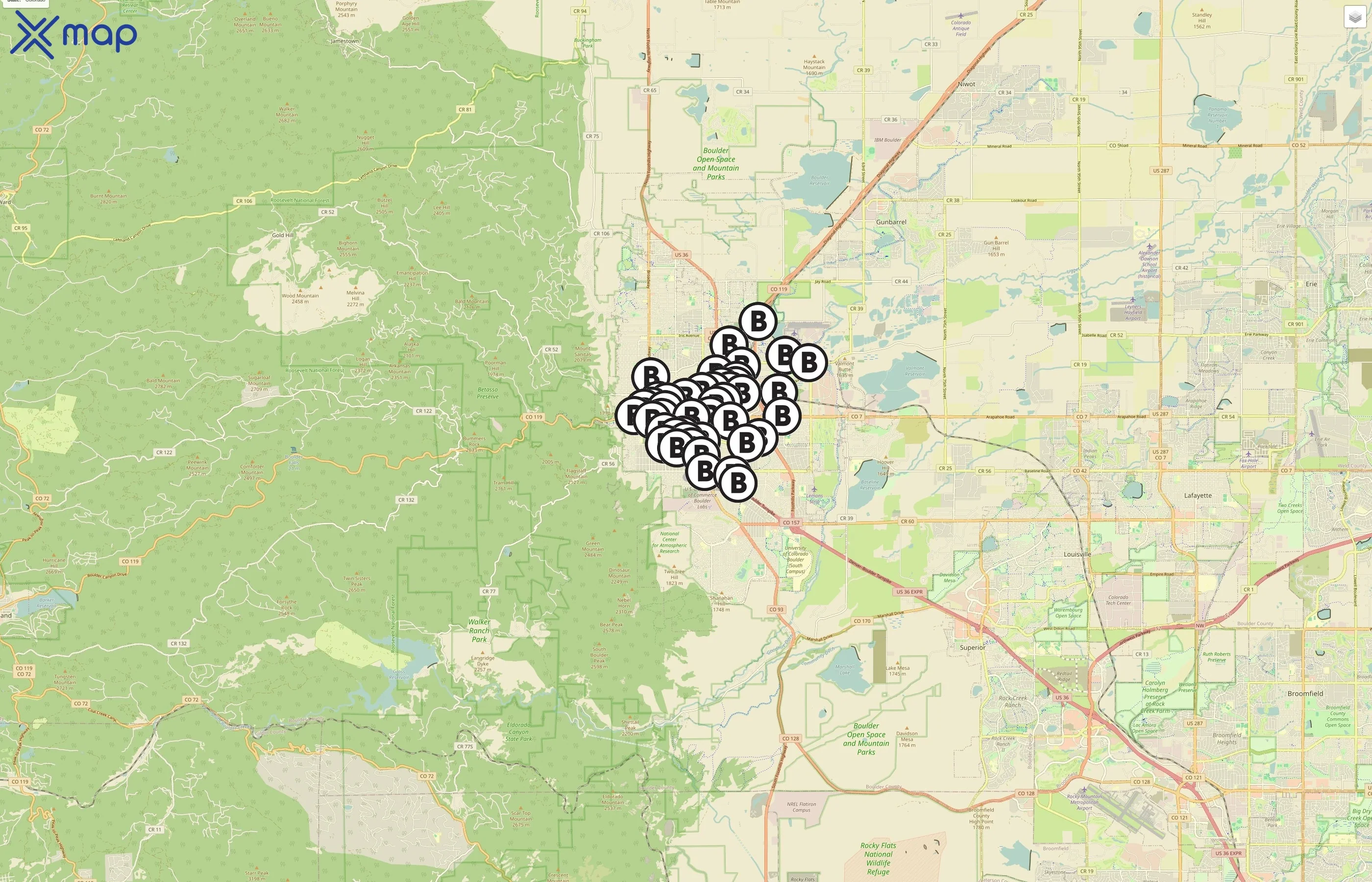 Boulder BCycle traffic data
