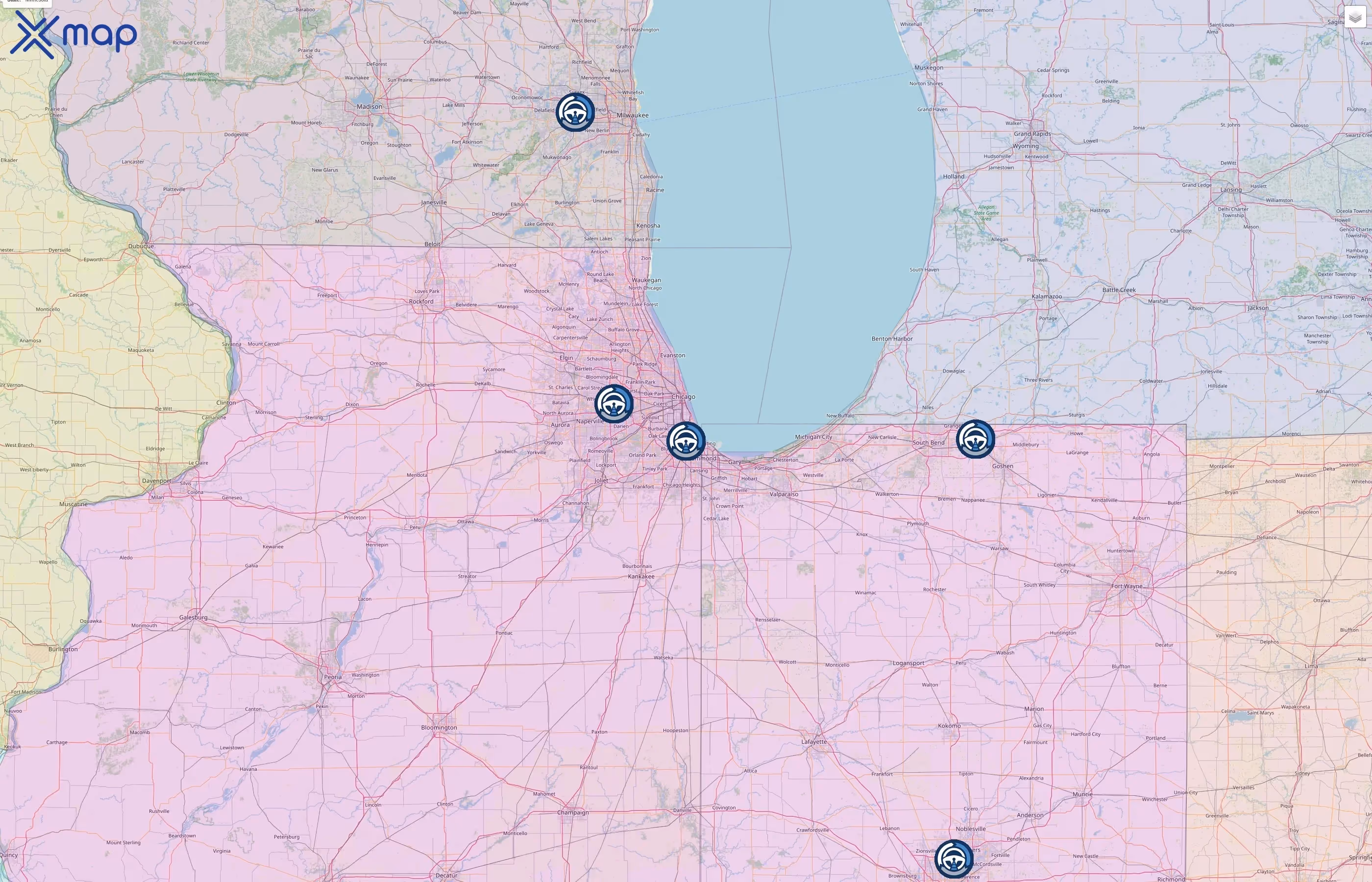 Auto Driveaway street hotspots