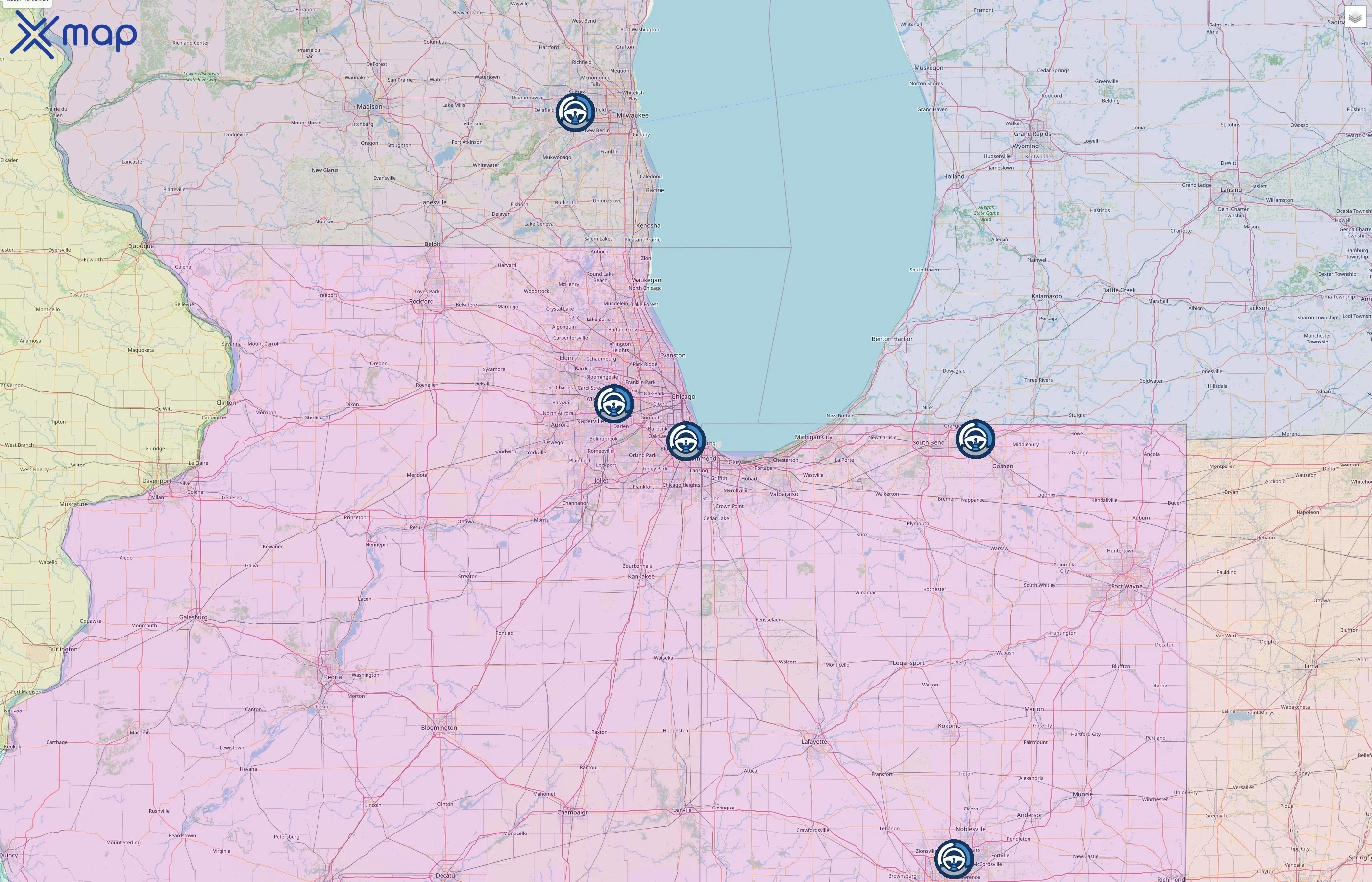 Auto Driveaway street hotspots